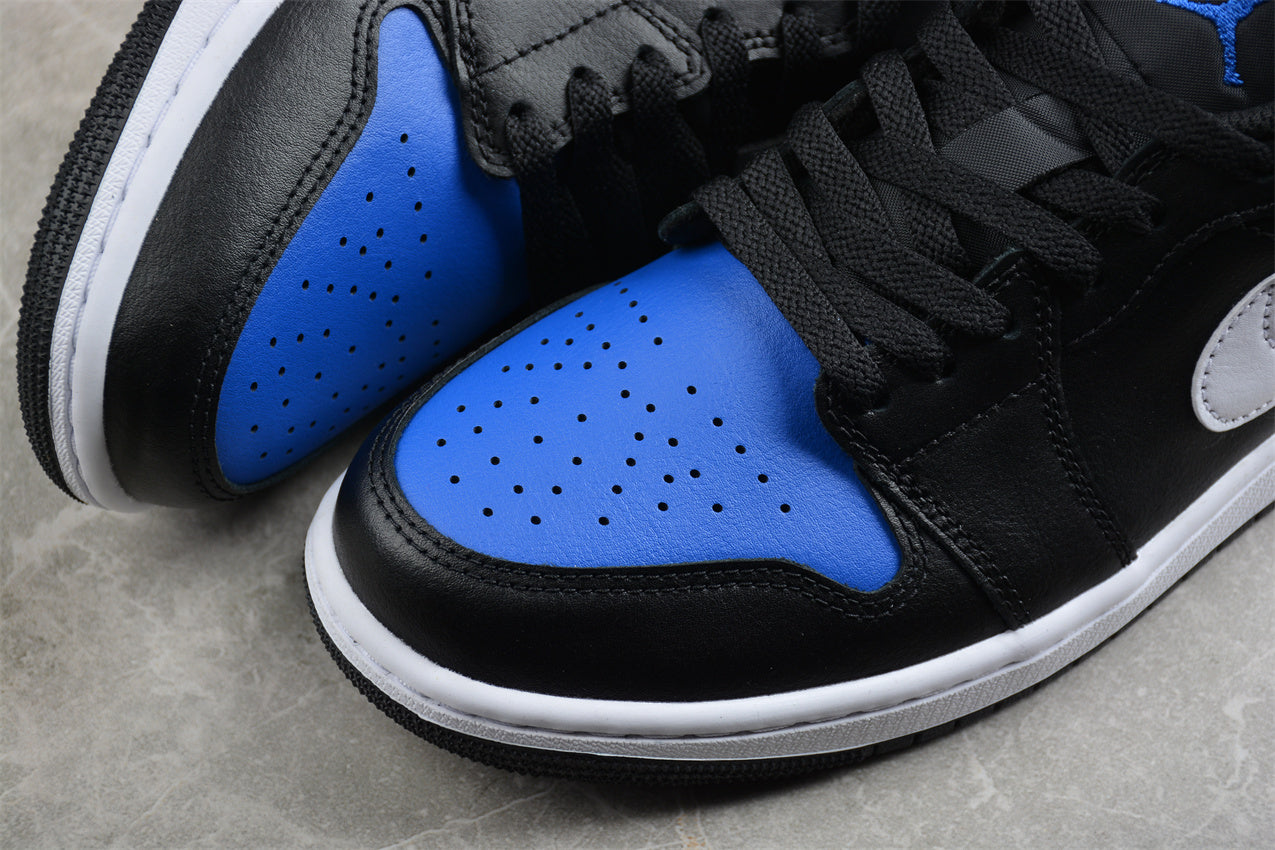 Air Jordan 1 Low 'Black Royal Toe' - Best Reps Website 2025