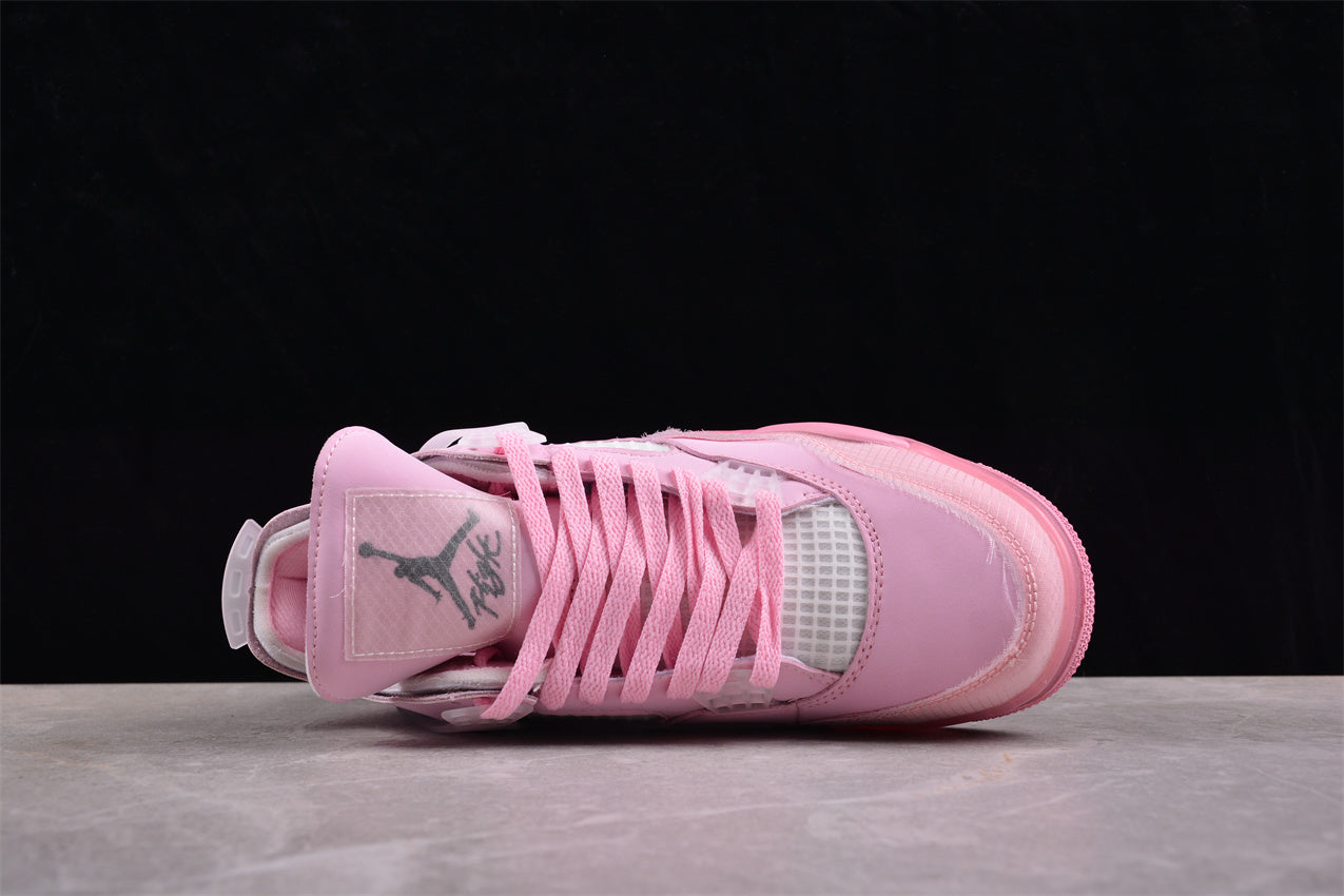 Off-White x Air Jordan 4 "Pink" - Best Reps Website 2025