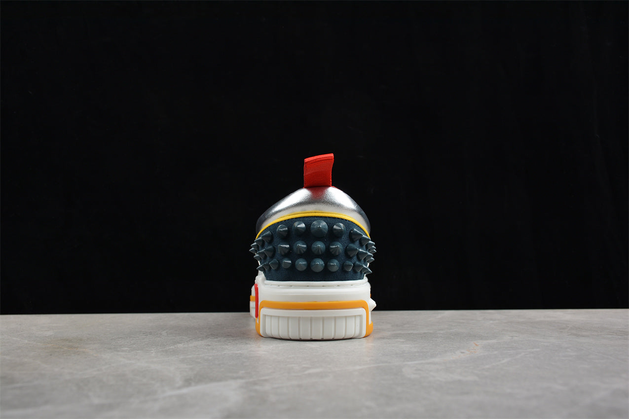 Christian Louboutin Astroloubi Leather Flat "Titan Supernova" - Best Reps Website 2025