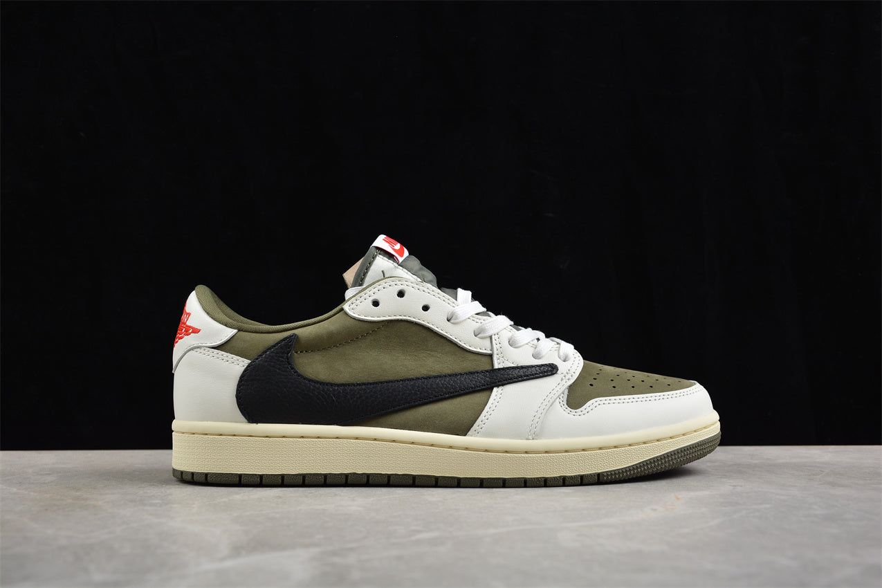 Air Jordan 1 Retro Low "TRAVIS SCOTT MEDIUM OLIVE" - Best Reps Website 2025