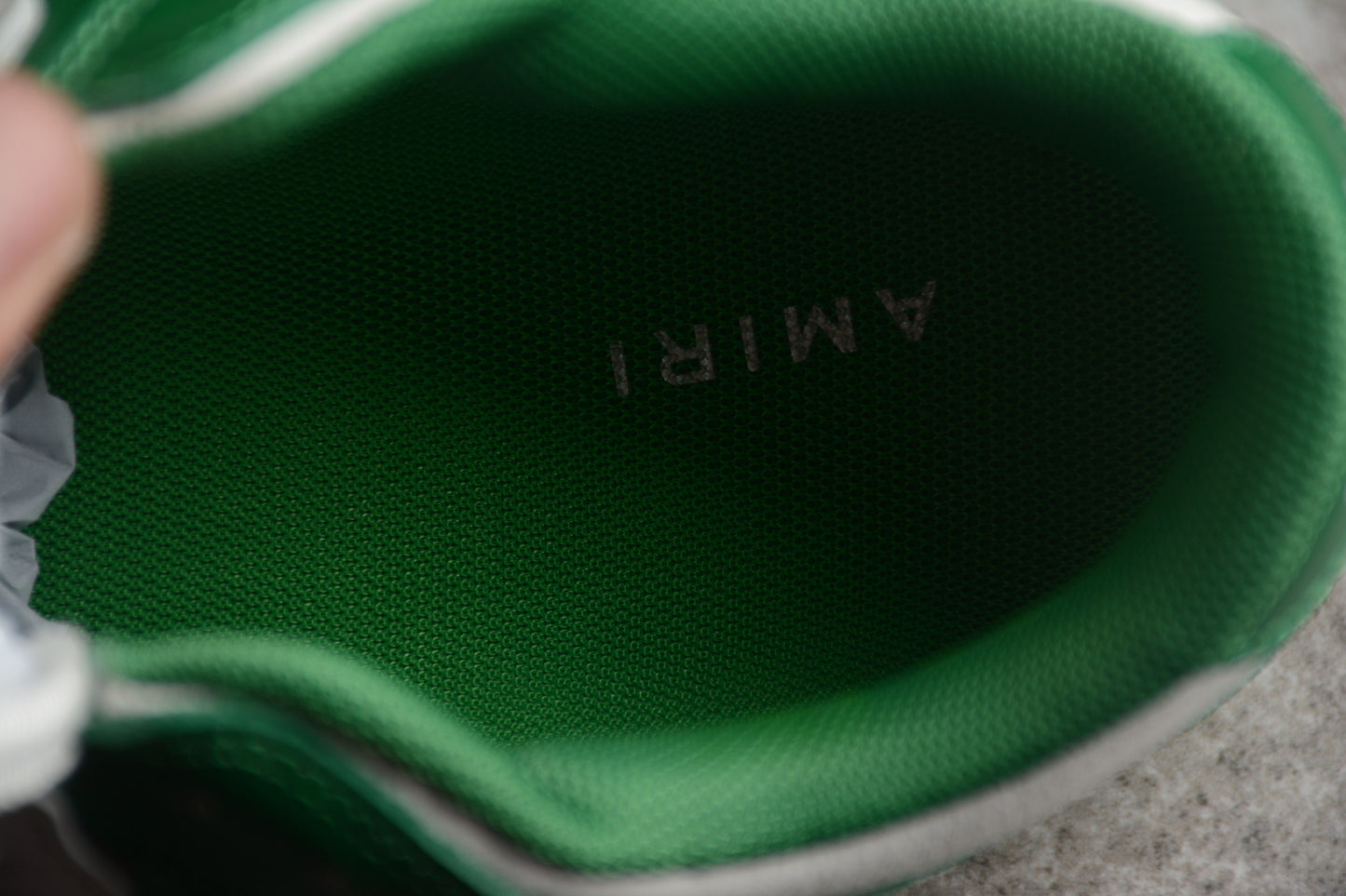 Amiri Skel Top Low 'Green White' - Best Reps Website 2025