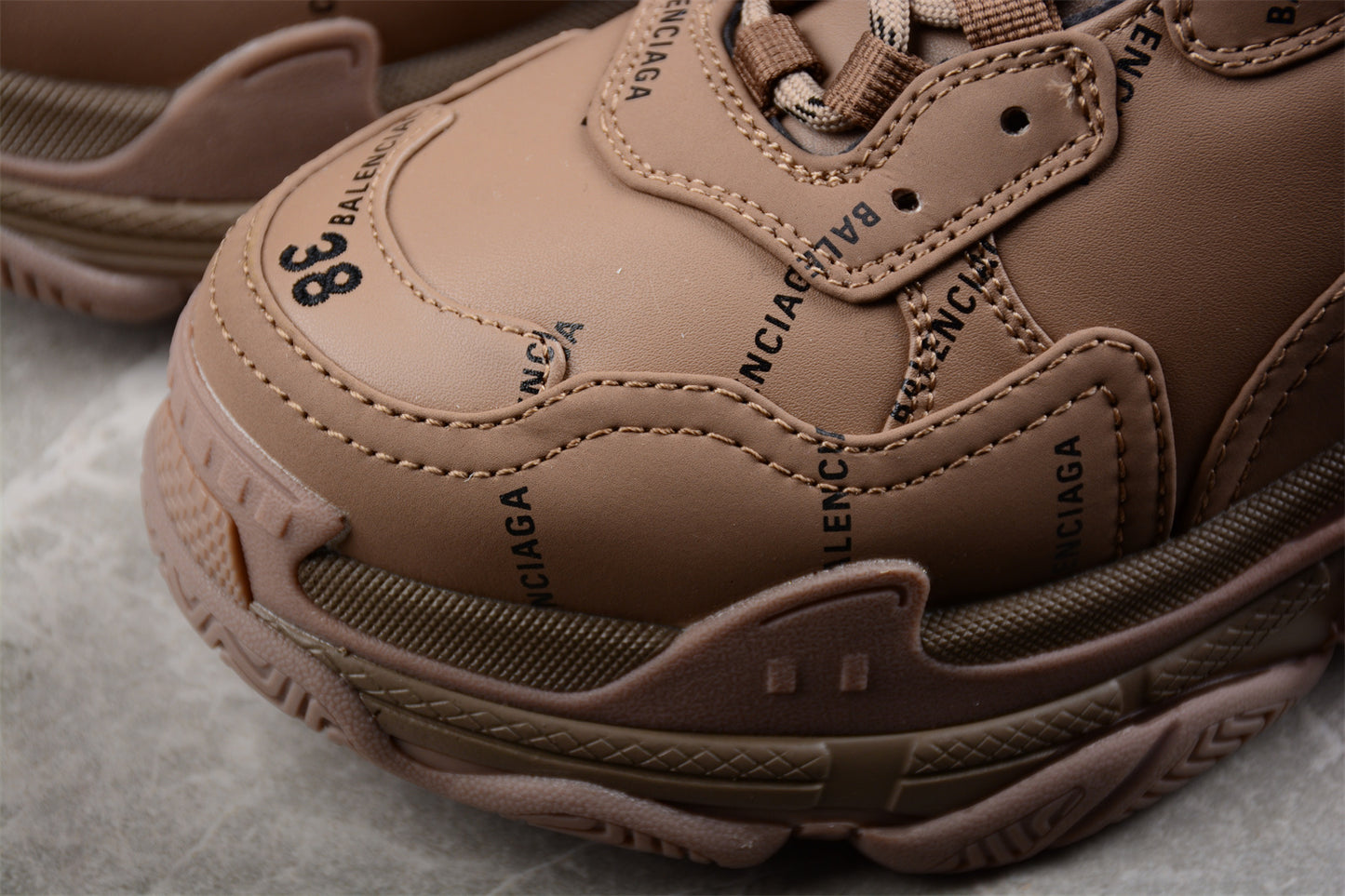 Balenciaga Triple S – Brown - Best Reps Website 2025