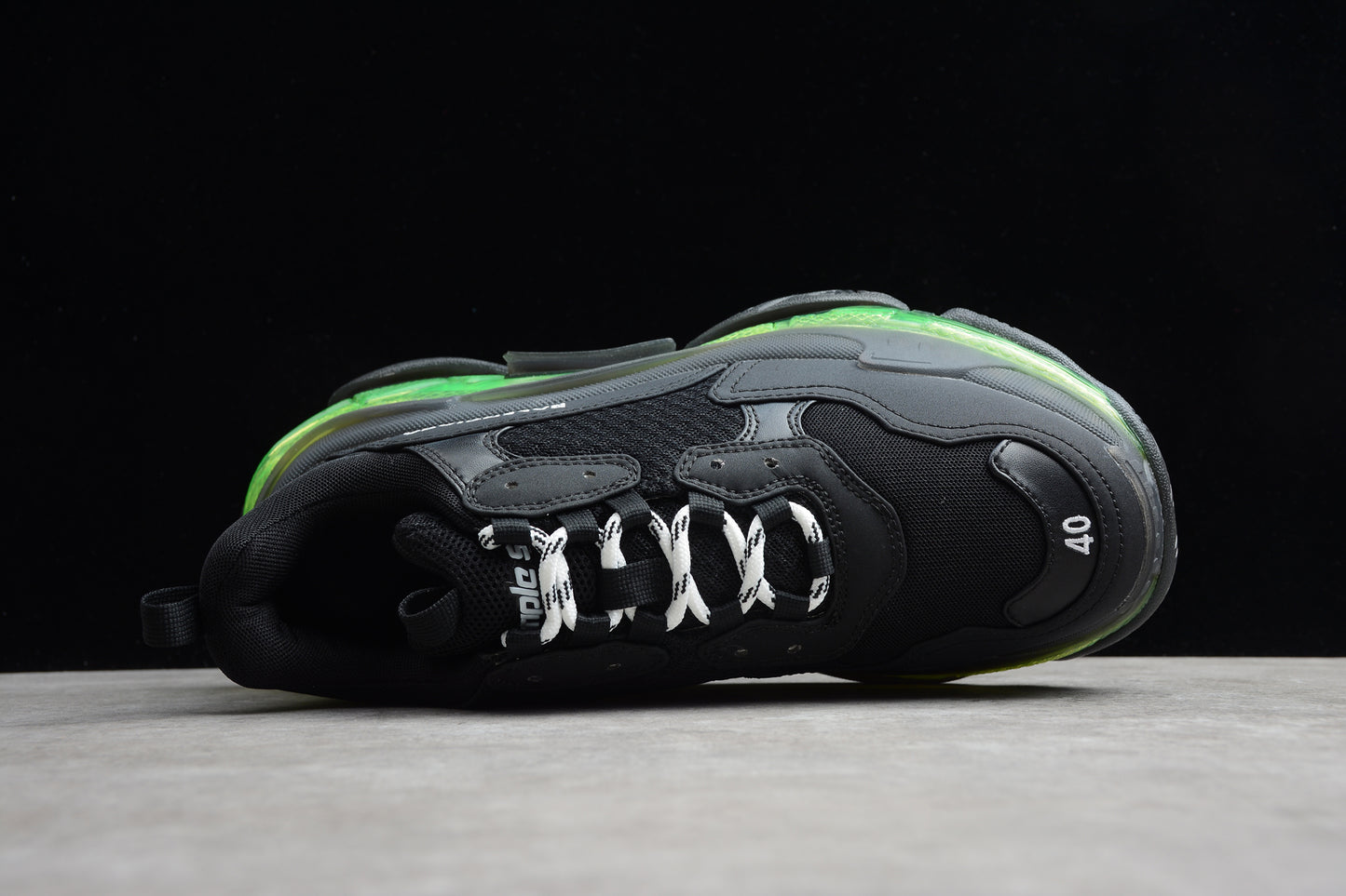 Balenciaga Wmns Triple S – Black Green - Best Reps Website 2025