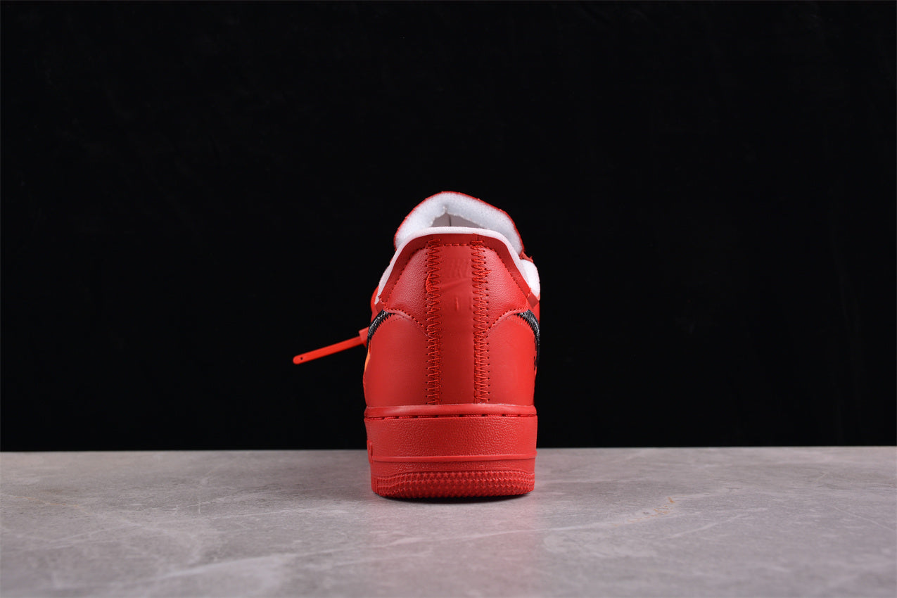Off-White x Nike Air Force 1 "Brick Red"