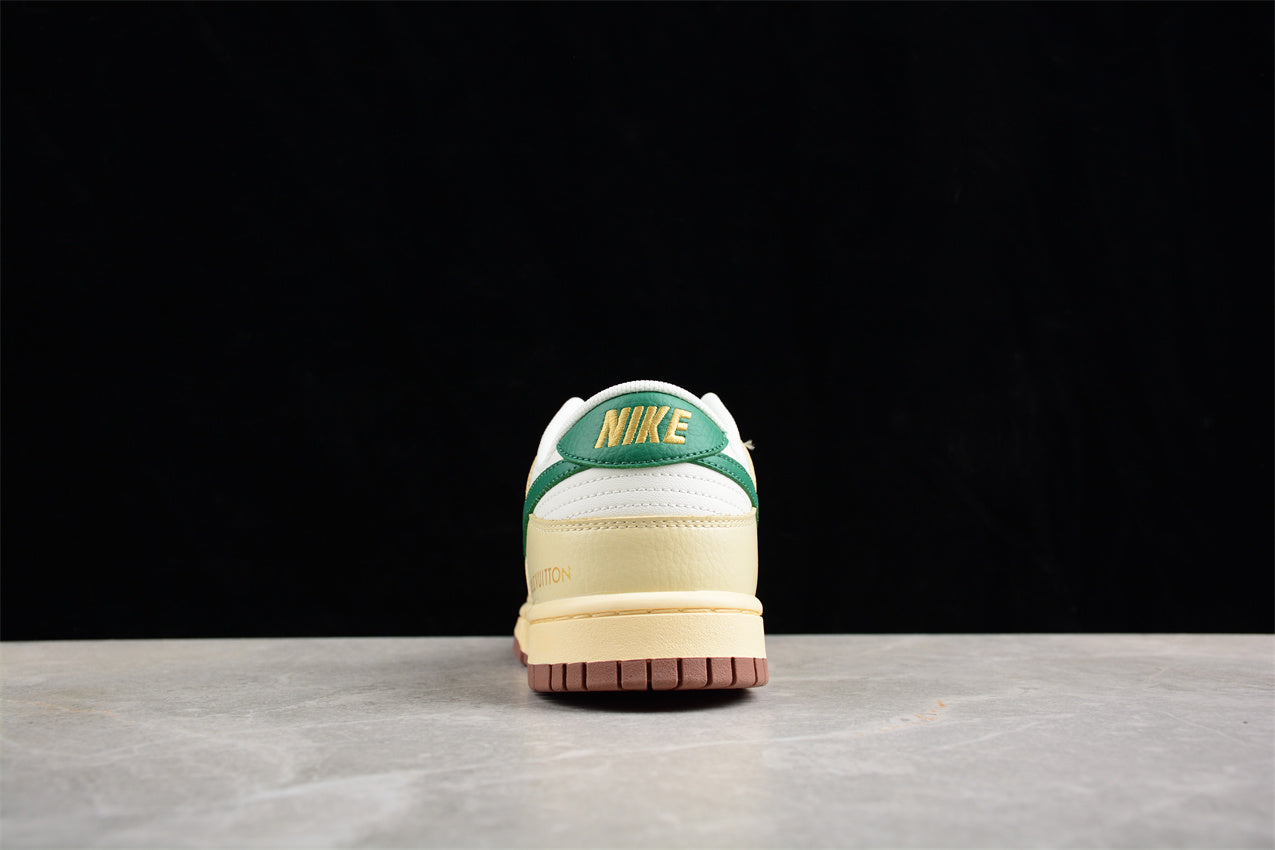 LV x Nike SB Dunk Low PRO Beige Green Gold (XD6188-003) - Best Reps Website 2025