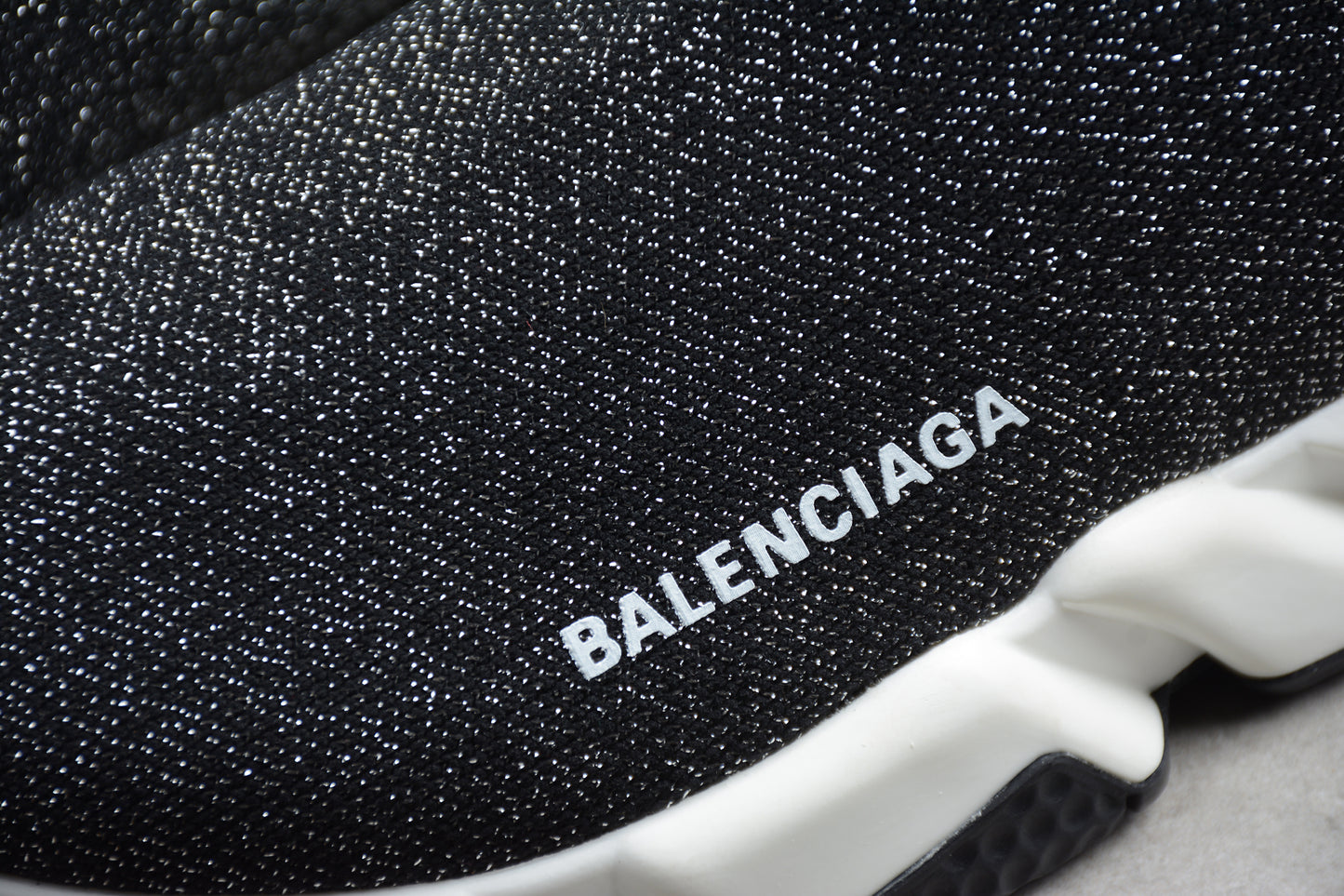 Balenciaga Speed Graffiti Trainers in Grey/White - Best Reps Website 2025