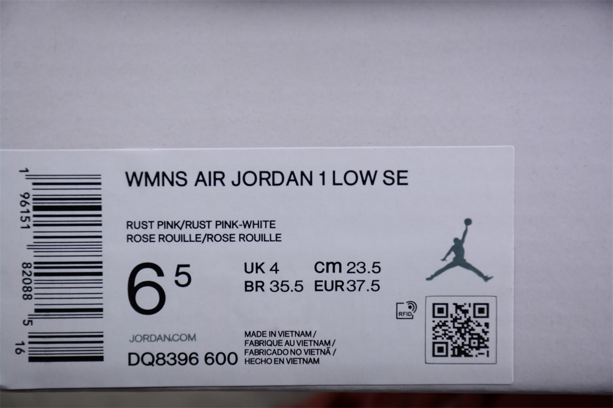 Air Jordan 1 Low "Pink Velvet"