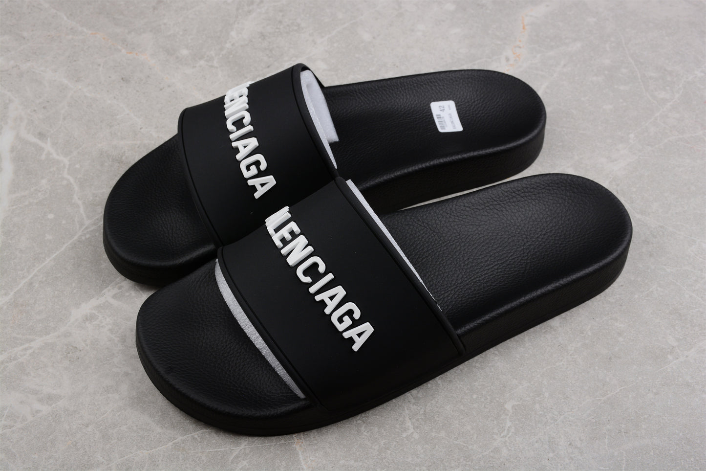 Balenciaga Pool Slide Grey/Black - Best Reps Website 2025