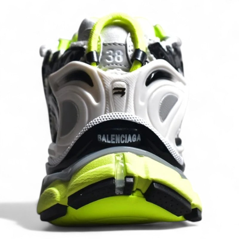Balenciaga Runner Sneakers Black/Neon Yellow