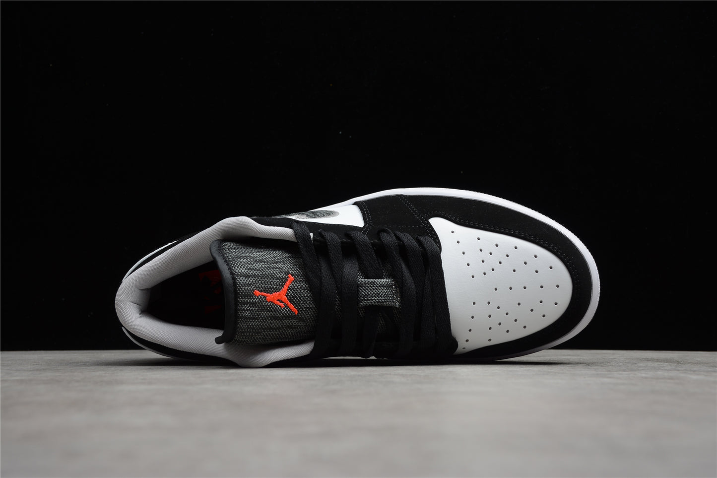 Air Jordan 1 Low "Black White Wolf Grey" 553558-029 - Best Reps Website 2025