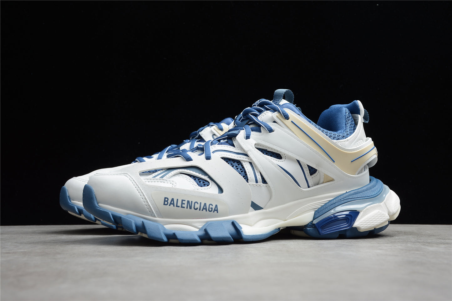 Balenciaga Track Worn Out – White Blue - Best Reps Website 2025