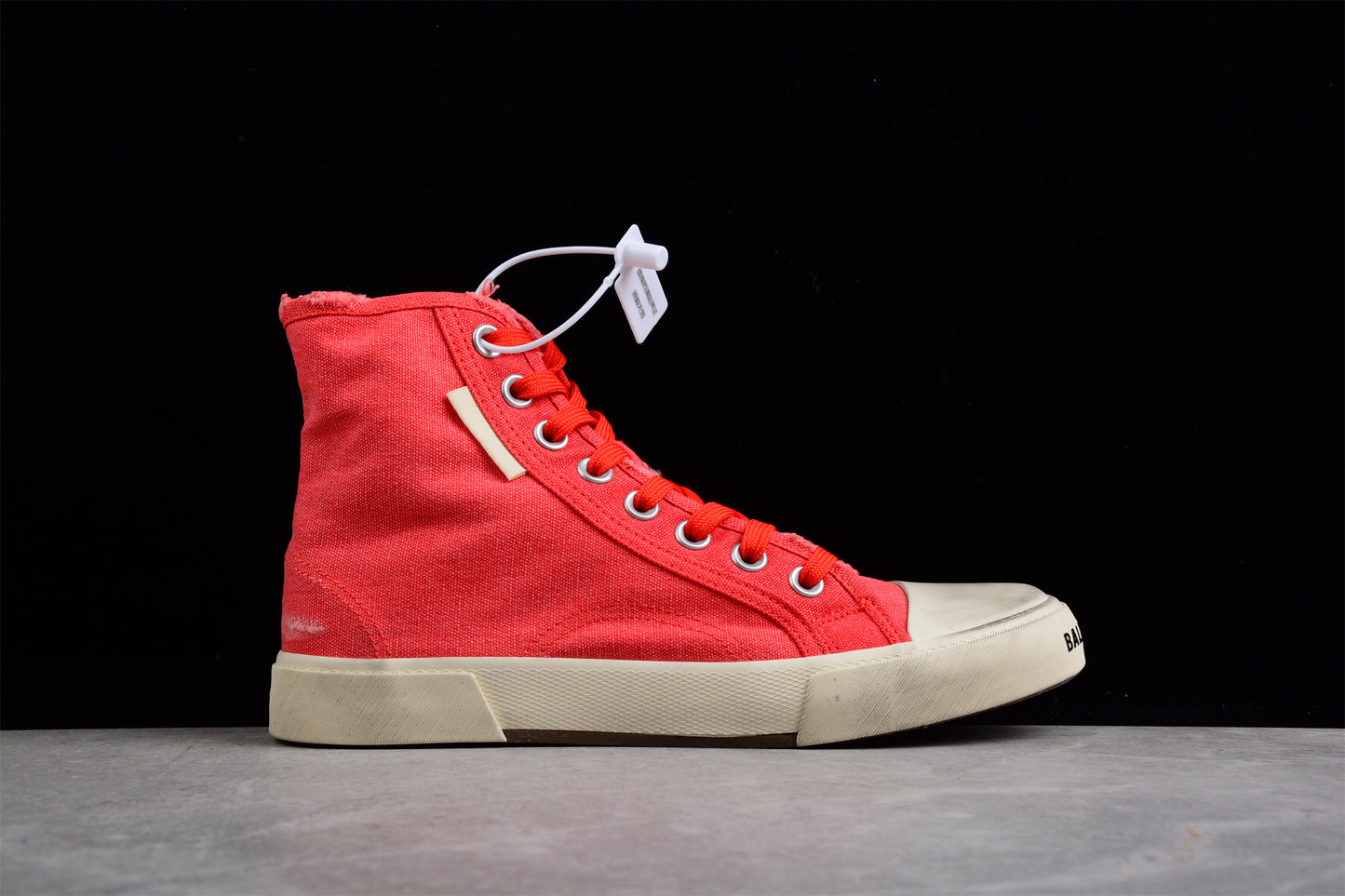 Balenciaga Paris Hi-Top Sneakers – Red/White - Best Reps Website 2025