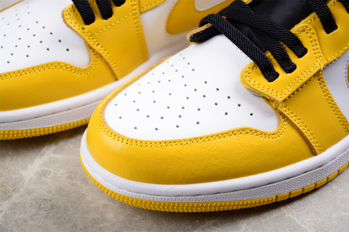 Nike Air Jordan 1 Low FlyEase 'Taxi' White Black - Best Reps Website 2025