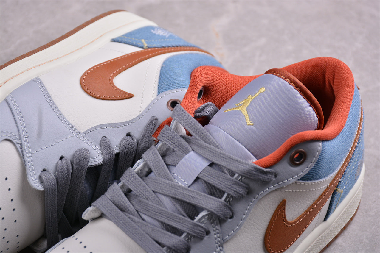Air Jordan 1 Low 'Phantom Denim' - Best Reps Website 2025