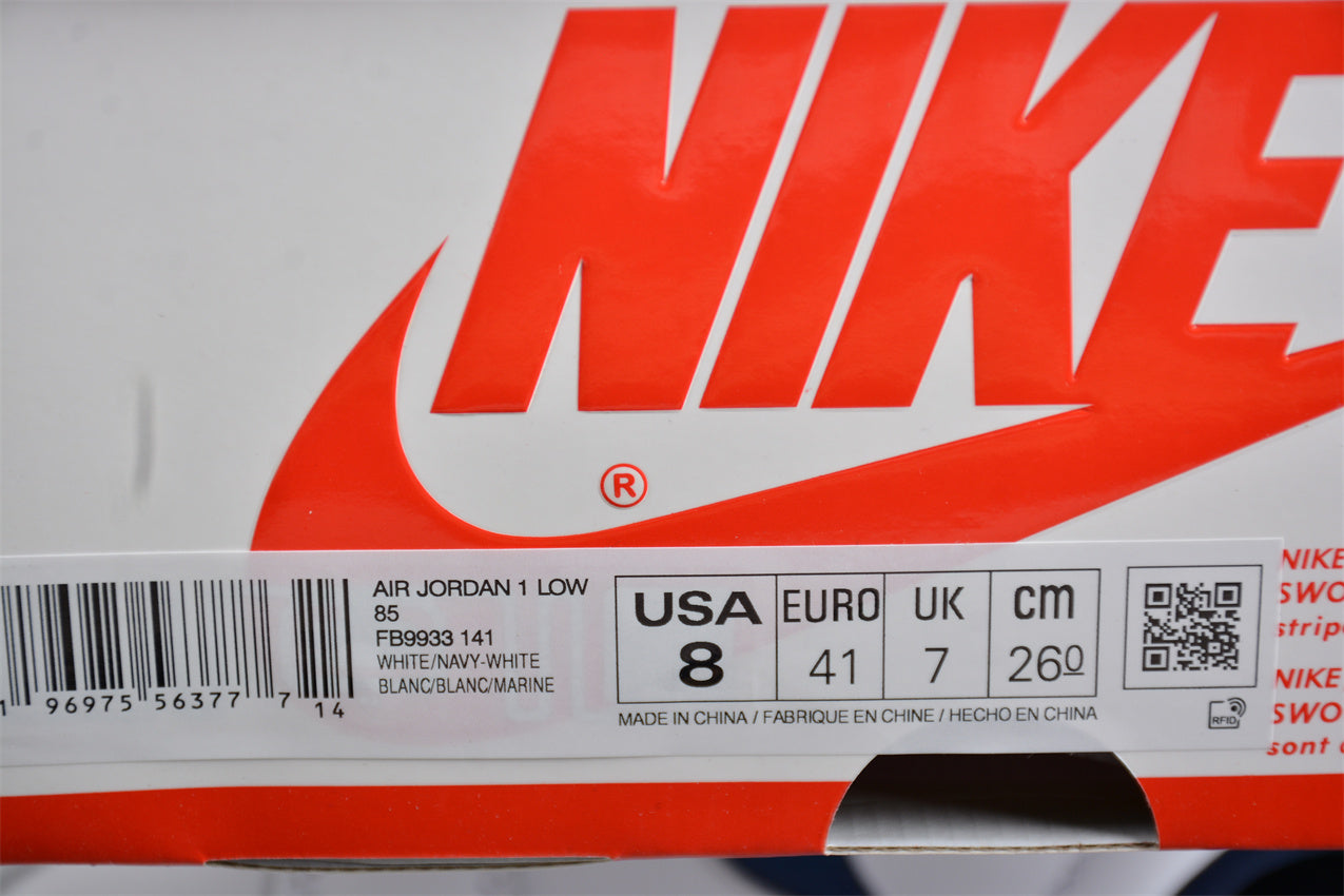Air Jordan 1 Low "85 Metallic Blue" - Best Reps Website 2025