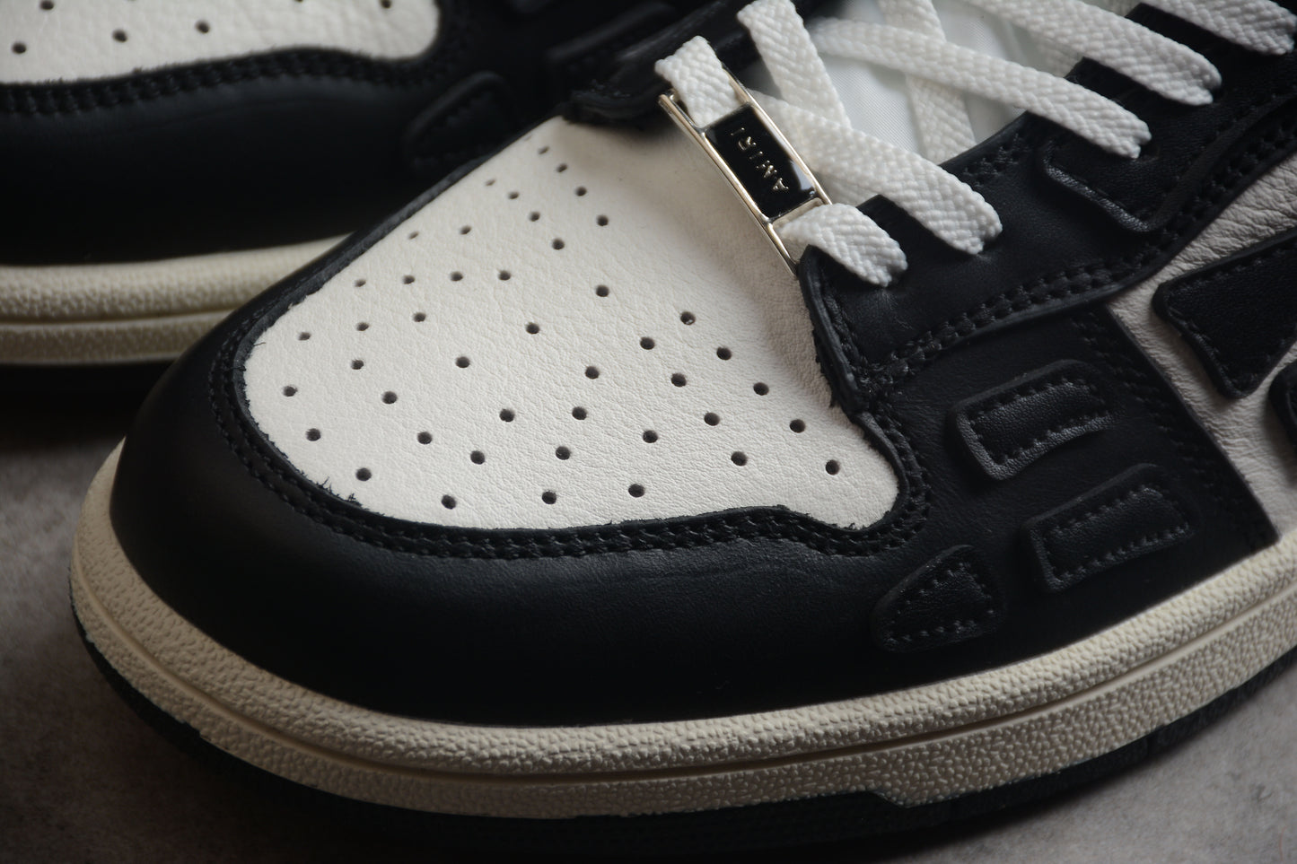 AMIRI Skel Top Low 'Black/White/Black' - Best Reps Website 2025