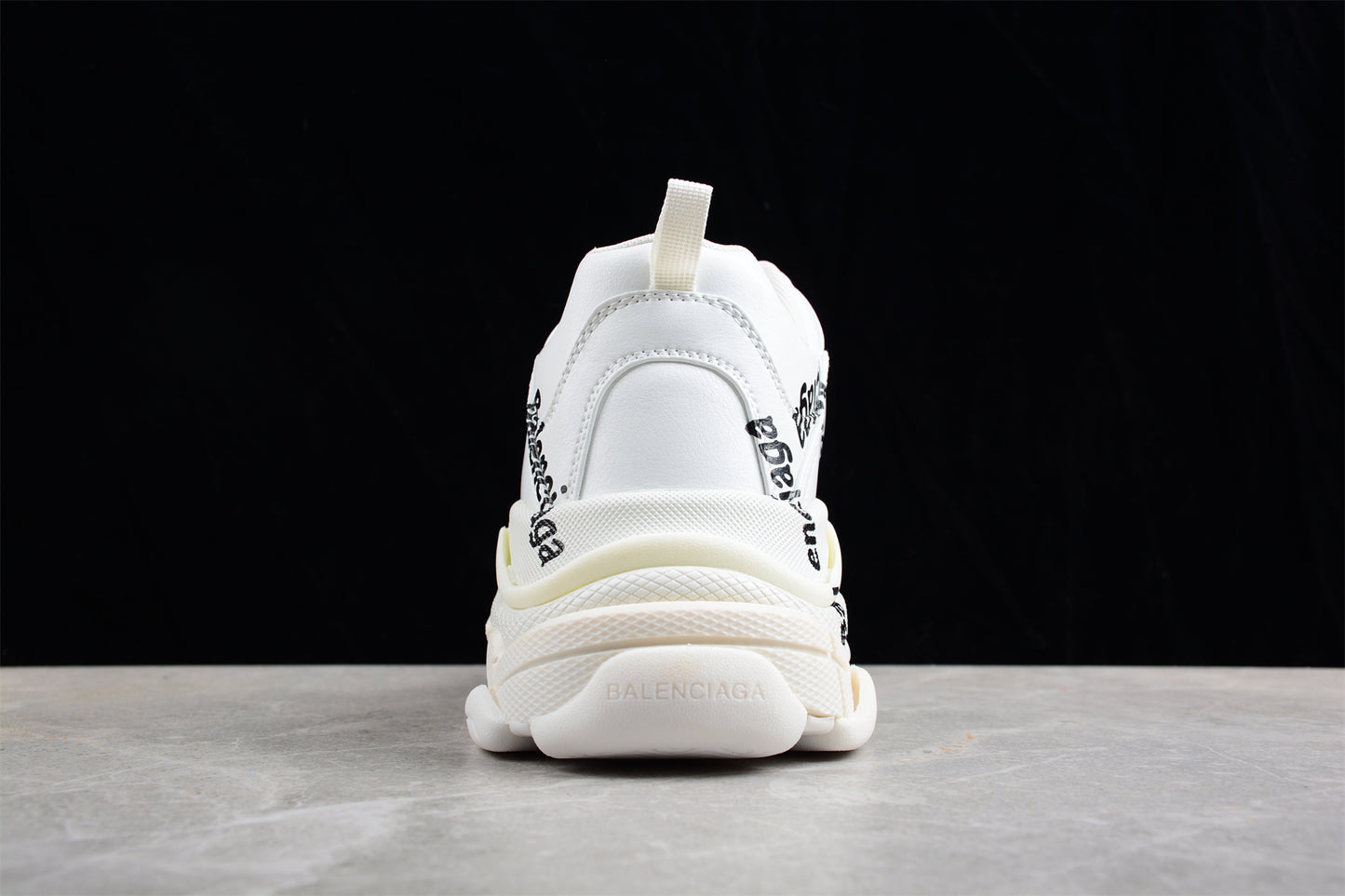 Balenciaga Triple S – Allover Logo White - Best Reps Website 2025