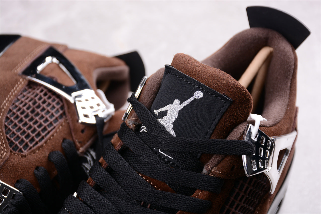 Nike Air Jordan 4 Retro "Silver Brown" - Best Reps Website 2025