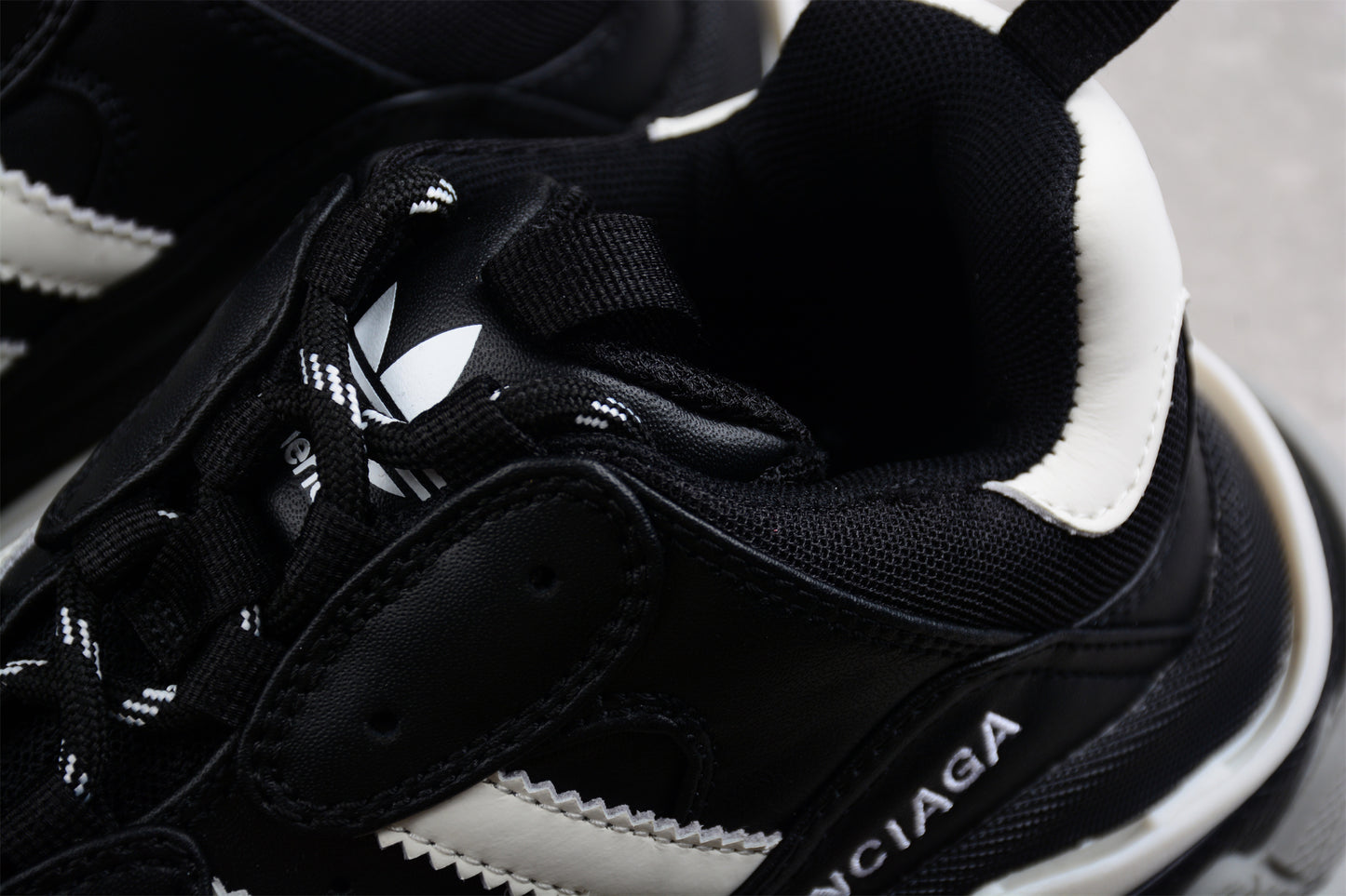 Balenciaga x Adidas Triple S – Black - Best Reps Website 2025