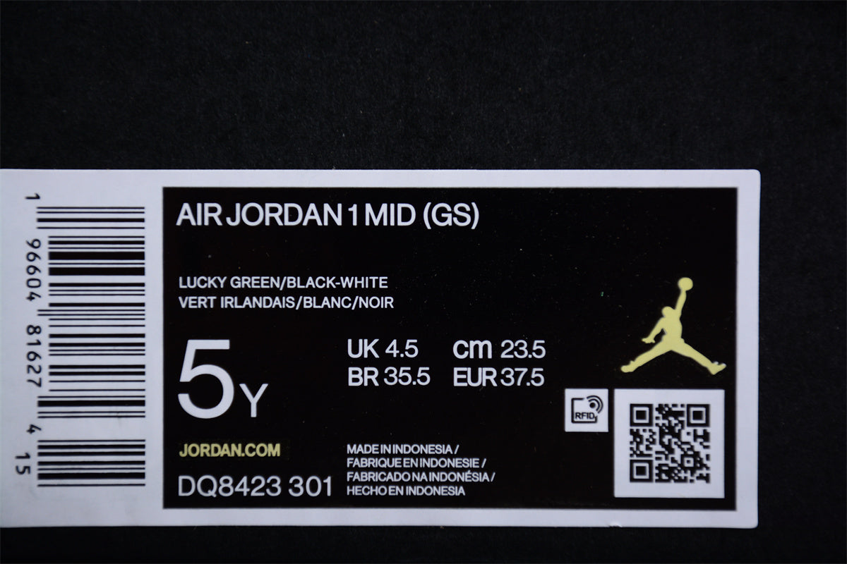 Air Jordan AJ1 Mid "Green" - Best Reps Website 2025