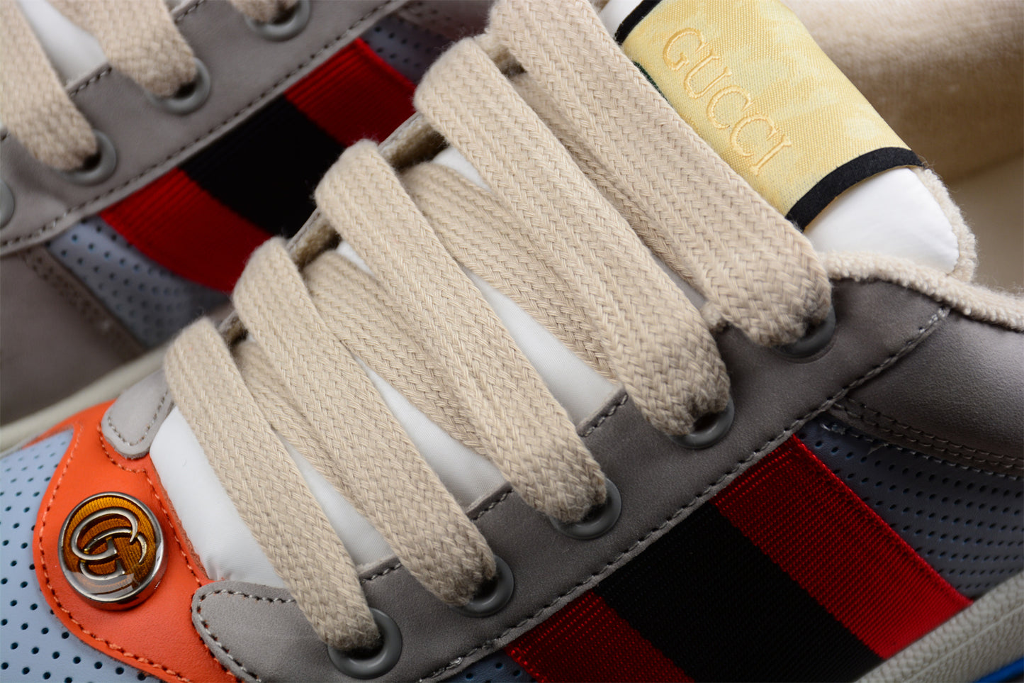 Gucci Screener "Lovelight Grey Suede" - Best Reps Website 2025