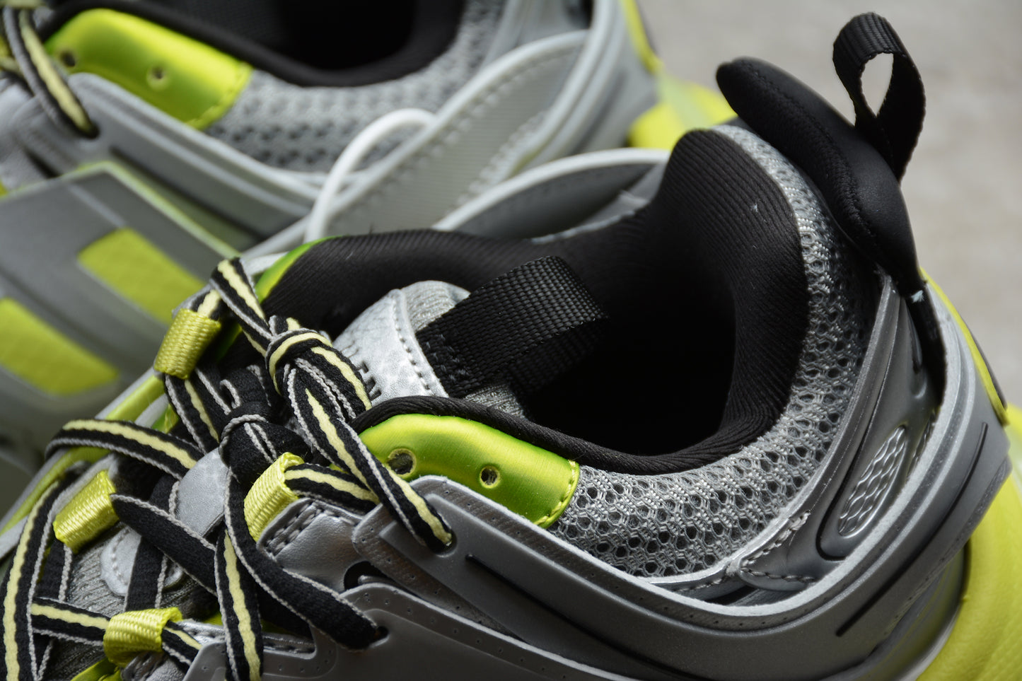 Balenciaga Track Trainers – Silver and Lime Green - Best Reps Website 2025