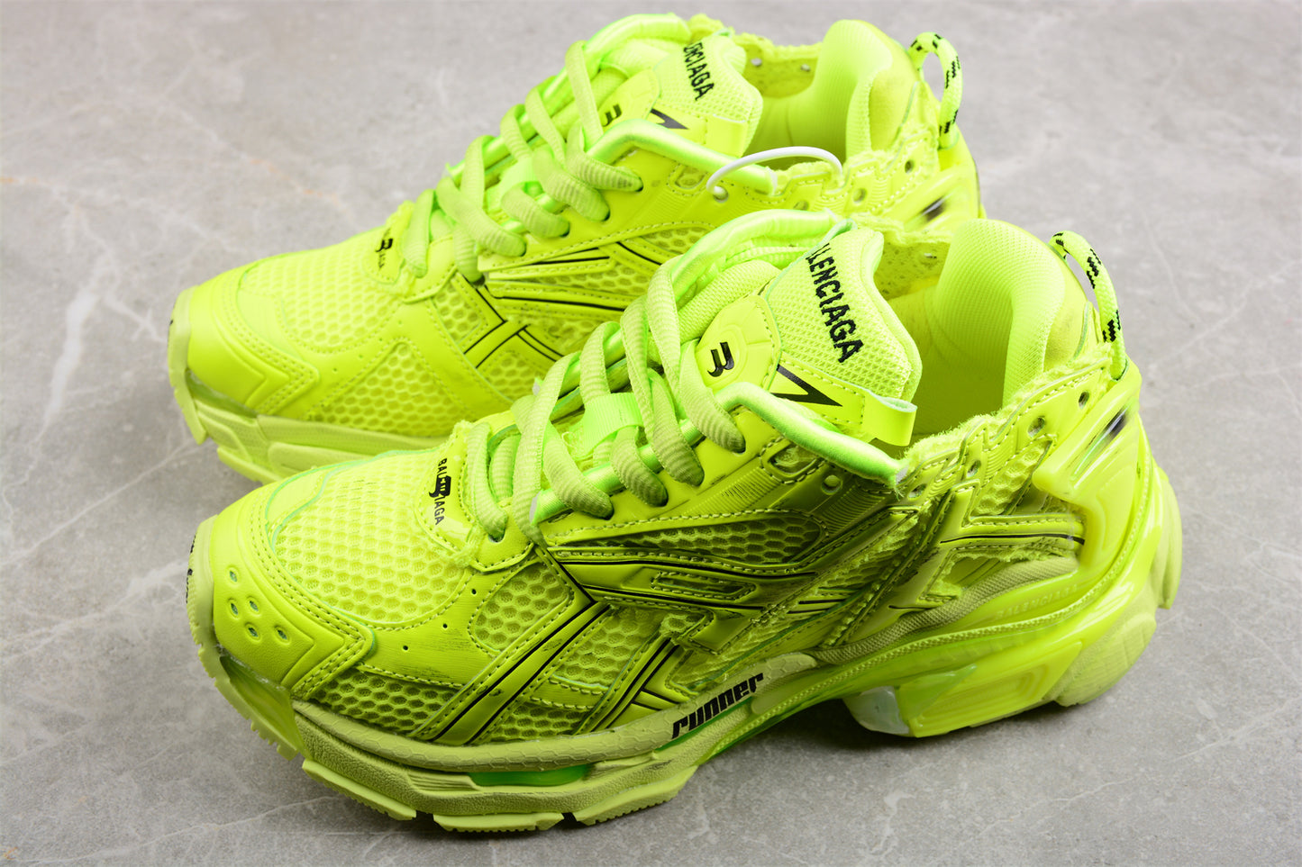 Balenciaga Runner Sneaker – Fluorescent Yellow - Best Reps Website 2025