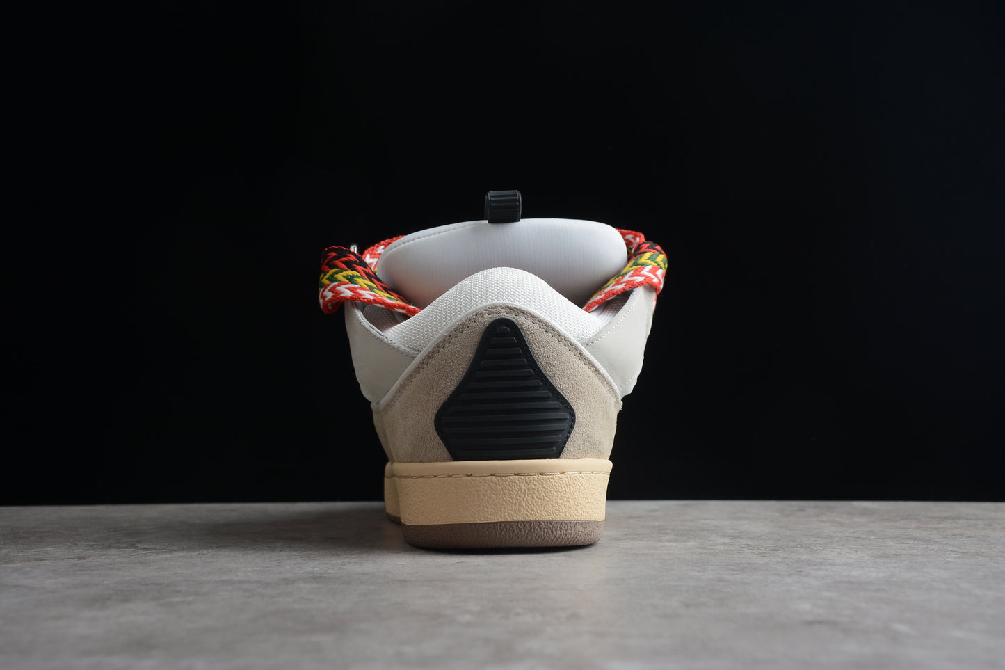 Lanvin Leather Curb 'White Black Gum' (Women's)