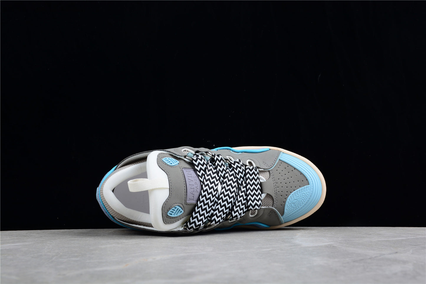 Lanvin Curb Sneaker 'Grey Blue'