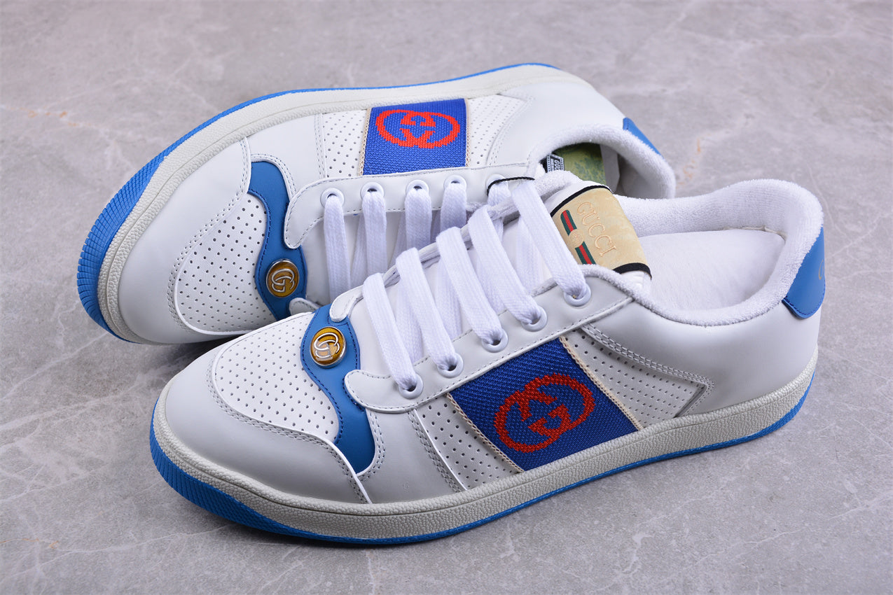 Gucci Screener White Blue - Best Reps Website 2025