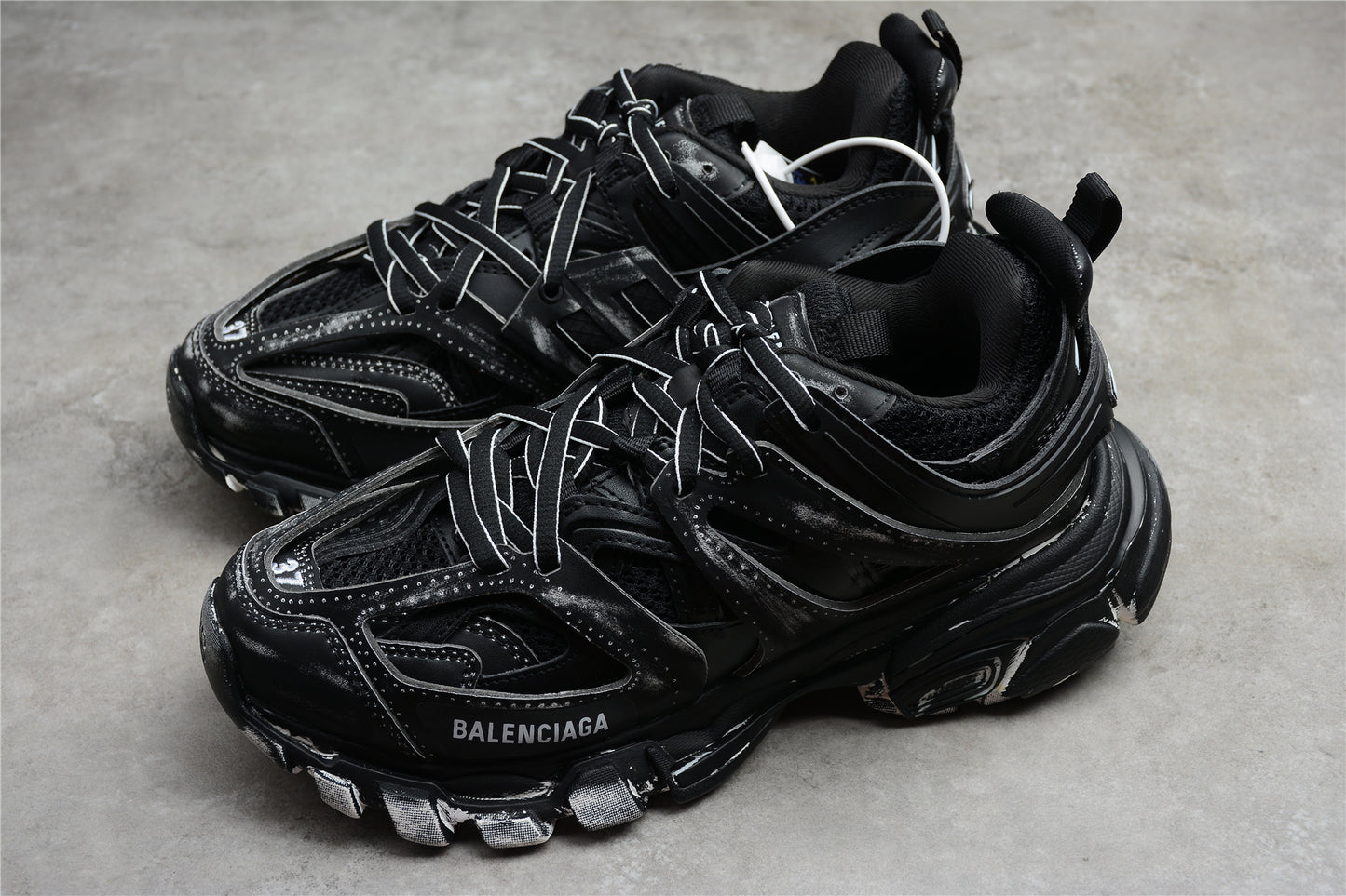 Balenciaga Track Sneakers – Faded Black - Best Reps Website 2025