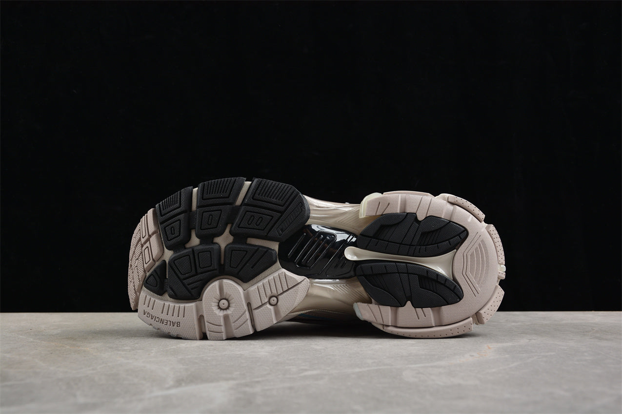 Balenciaga Women's Runner Sneaker in Taupe/Blue - Best Reps Website 2025