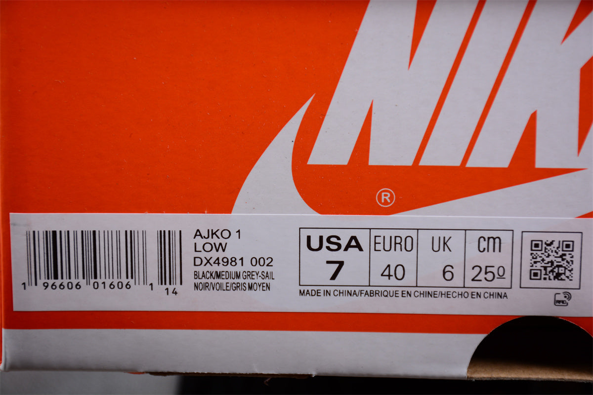 Air Jordan 1 KO Low "Shadow" - Best Reps Website 2025
