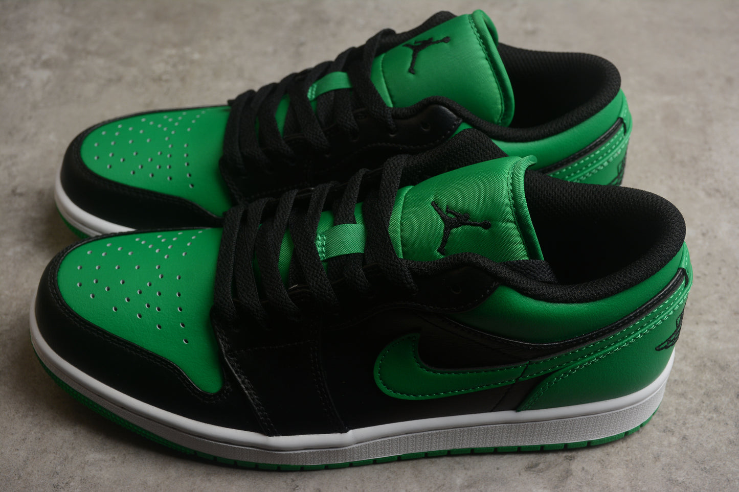 Air Jordan 1 Low ‘Black Lucky Green’ - Best Reps Website 2025