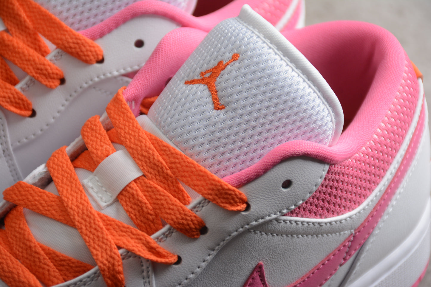 Nike Air Jordan 1 Low GS ‘Pinksicle/Safety Orange’ DR9498-168 - Best Reps Website 2025