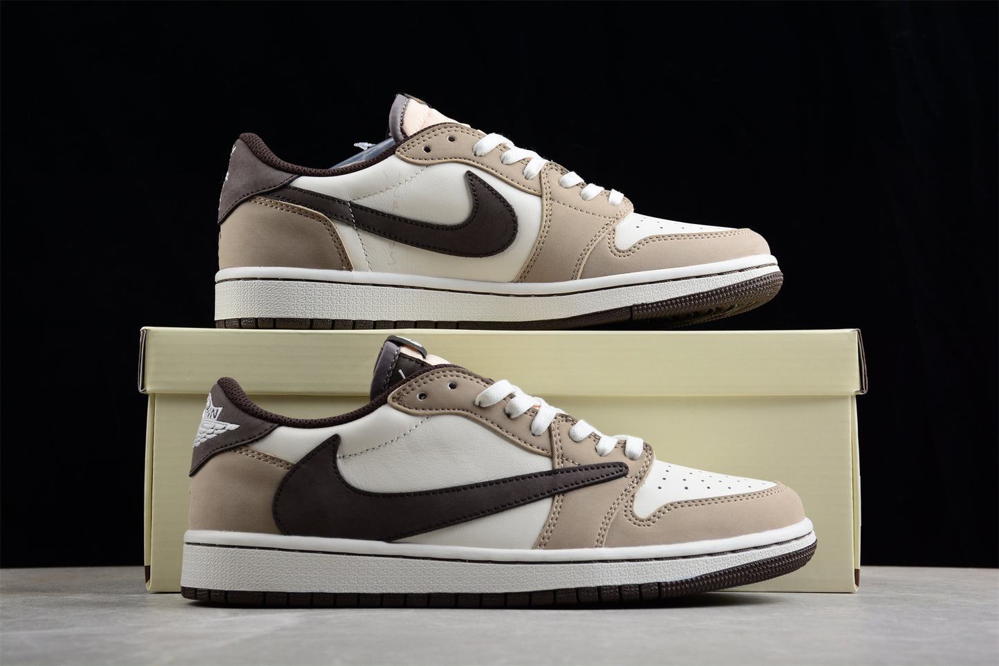 Travis Scott x Air Jordan 1 Low Light Brown OG DM7866-886 - Best Reps Website 2025