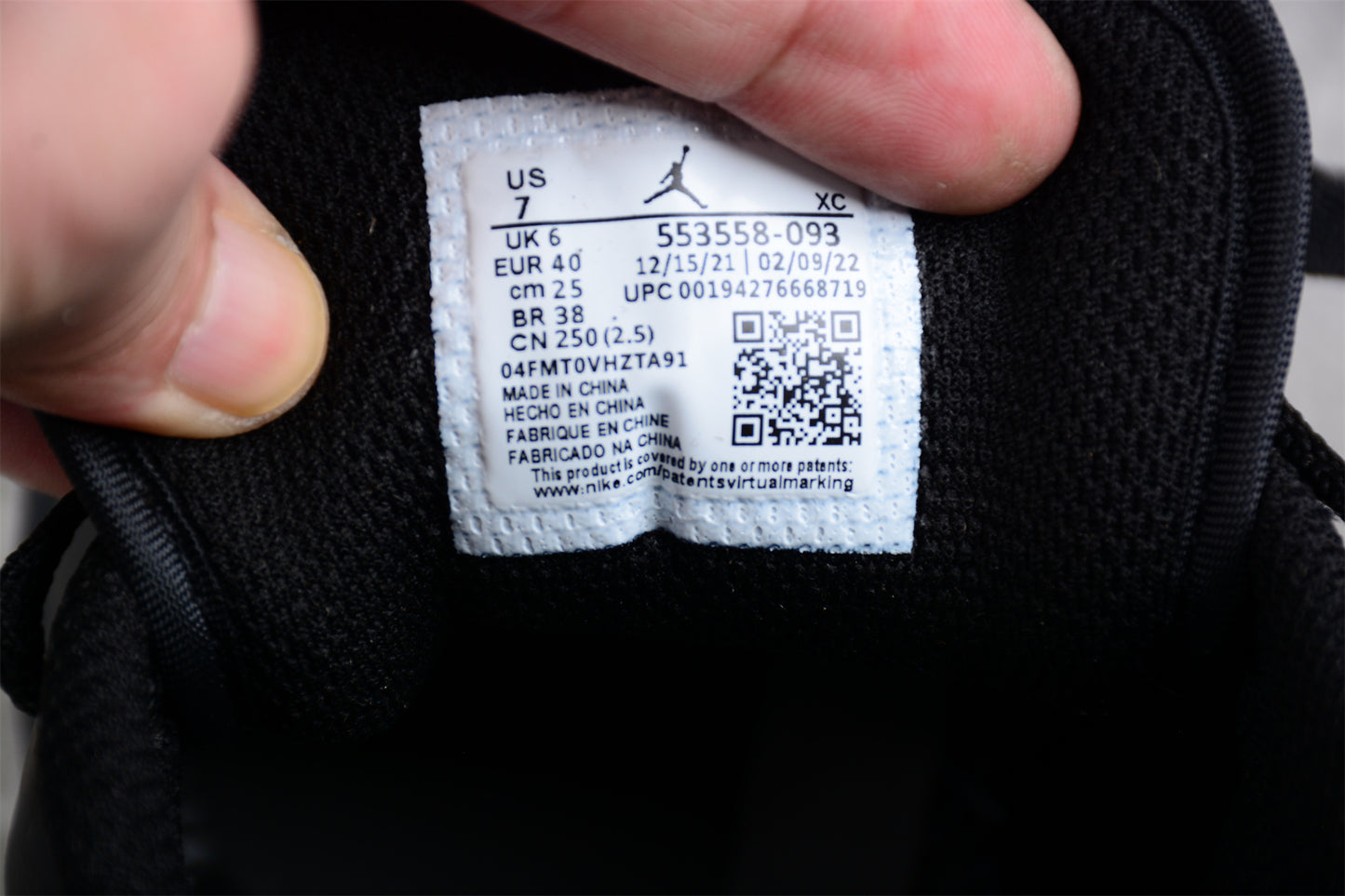 Air Jordan 1 Low “Triple Black” 553558-093 - Best Reps Website 2025