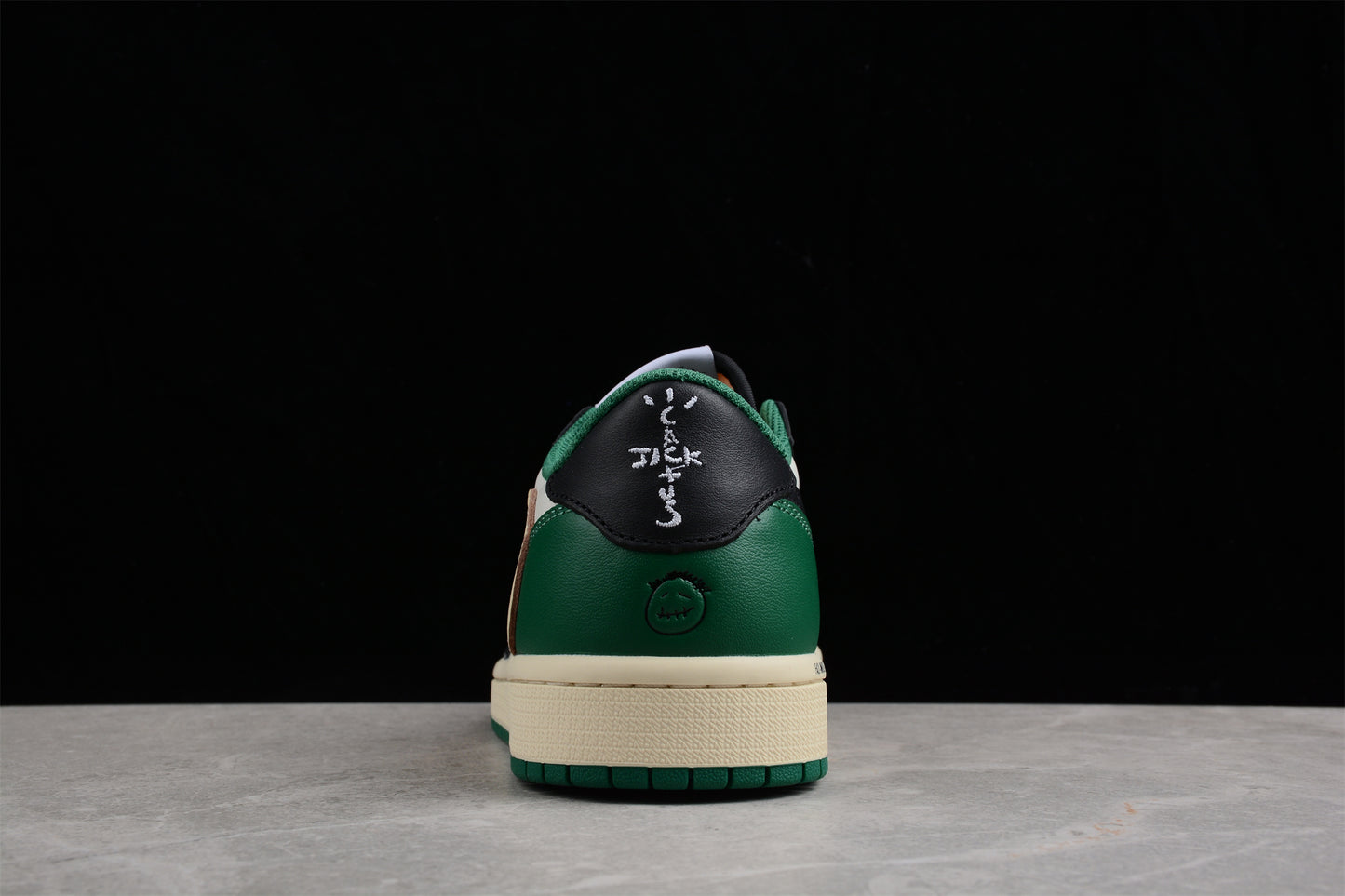 Travis Scott x Air Jordan 1 Low "Green Black" Custom - Best Reps Website 2025