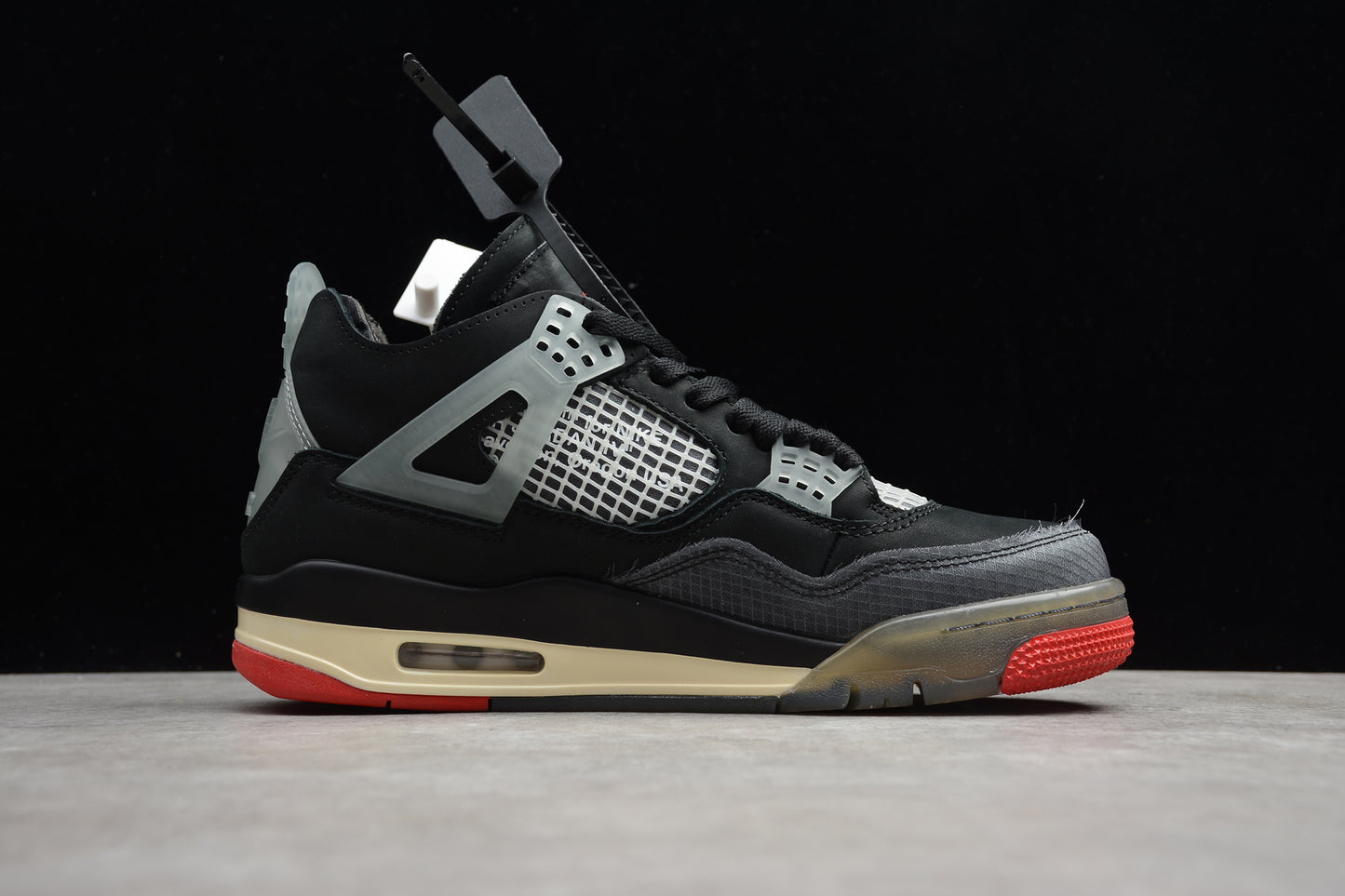 Off-White x Air Jordan 4 “Bred” - Best Reps Website 2025