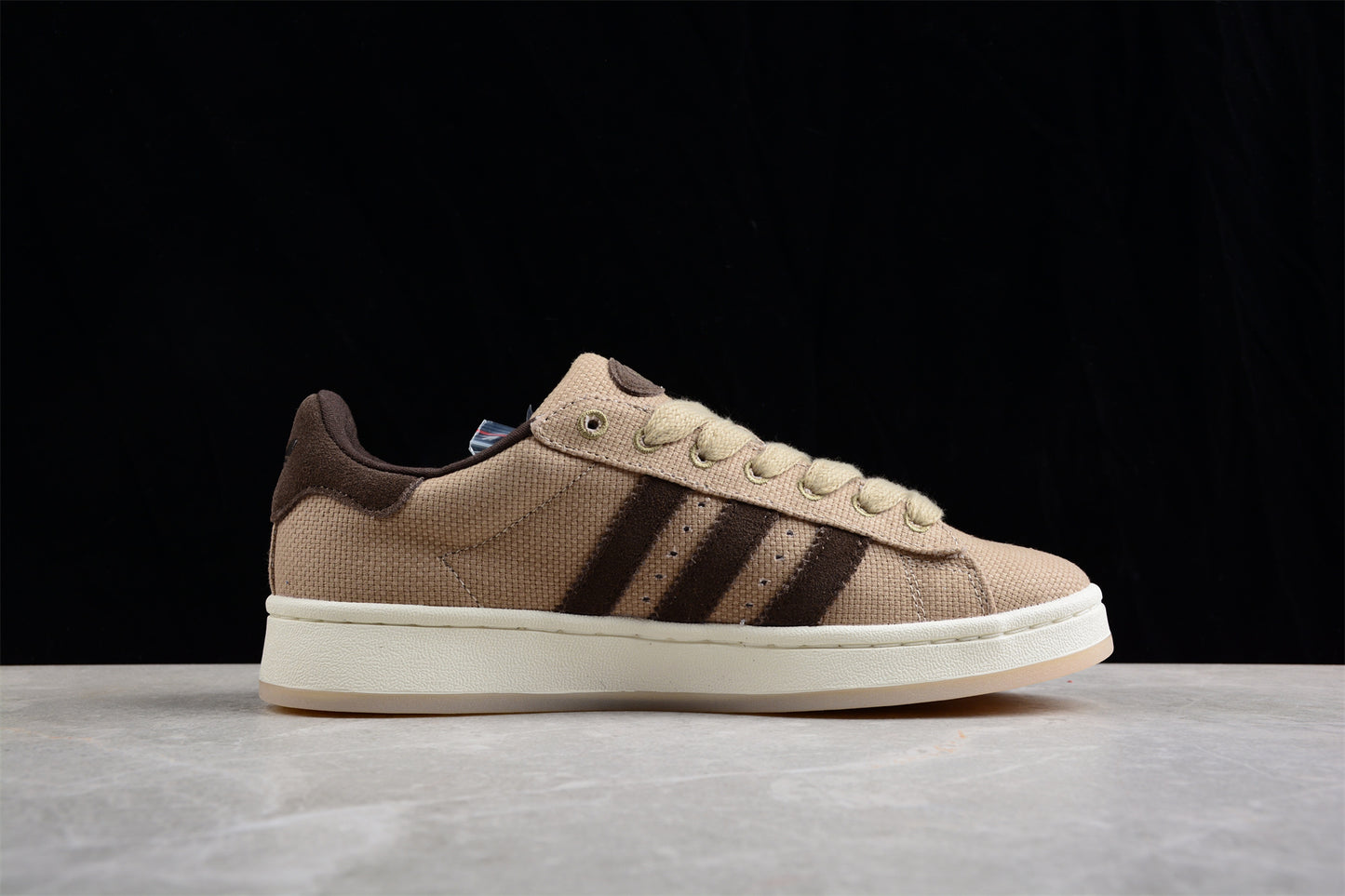 adidas Campus 00s “Tokyo” in Real Hemp, Dark Brown,