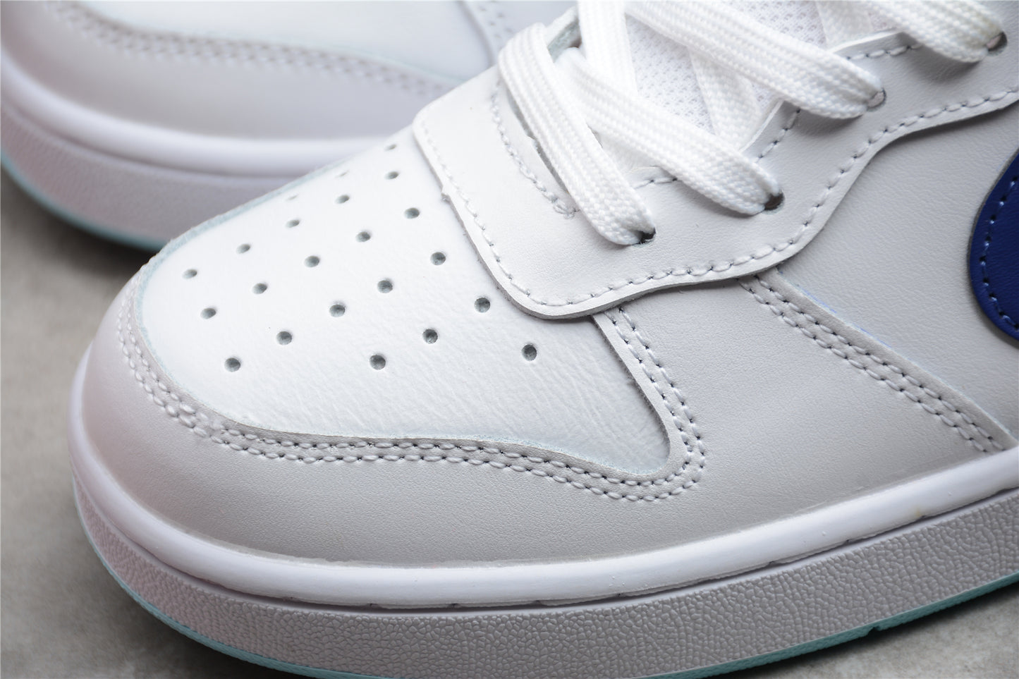 Nike Court Borough Low 2 GS "White Navy"