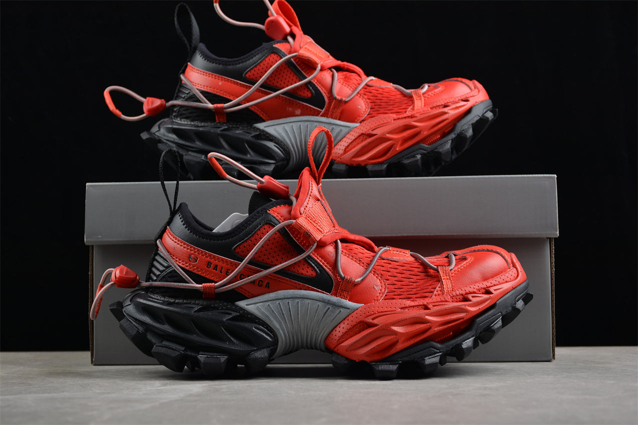 Balenciaga Hike Sneaker in Red/Black - Best Reps Website 2025