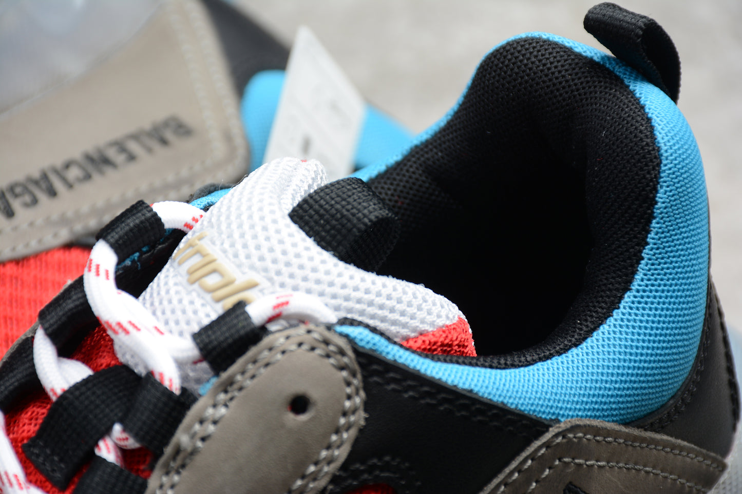 Balenciaga Triple S Sneakers – Grey Red Blue - Best Reps Website 2025