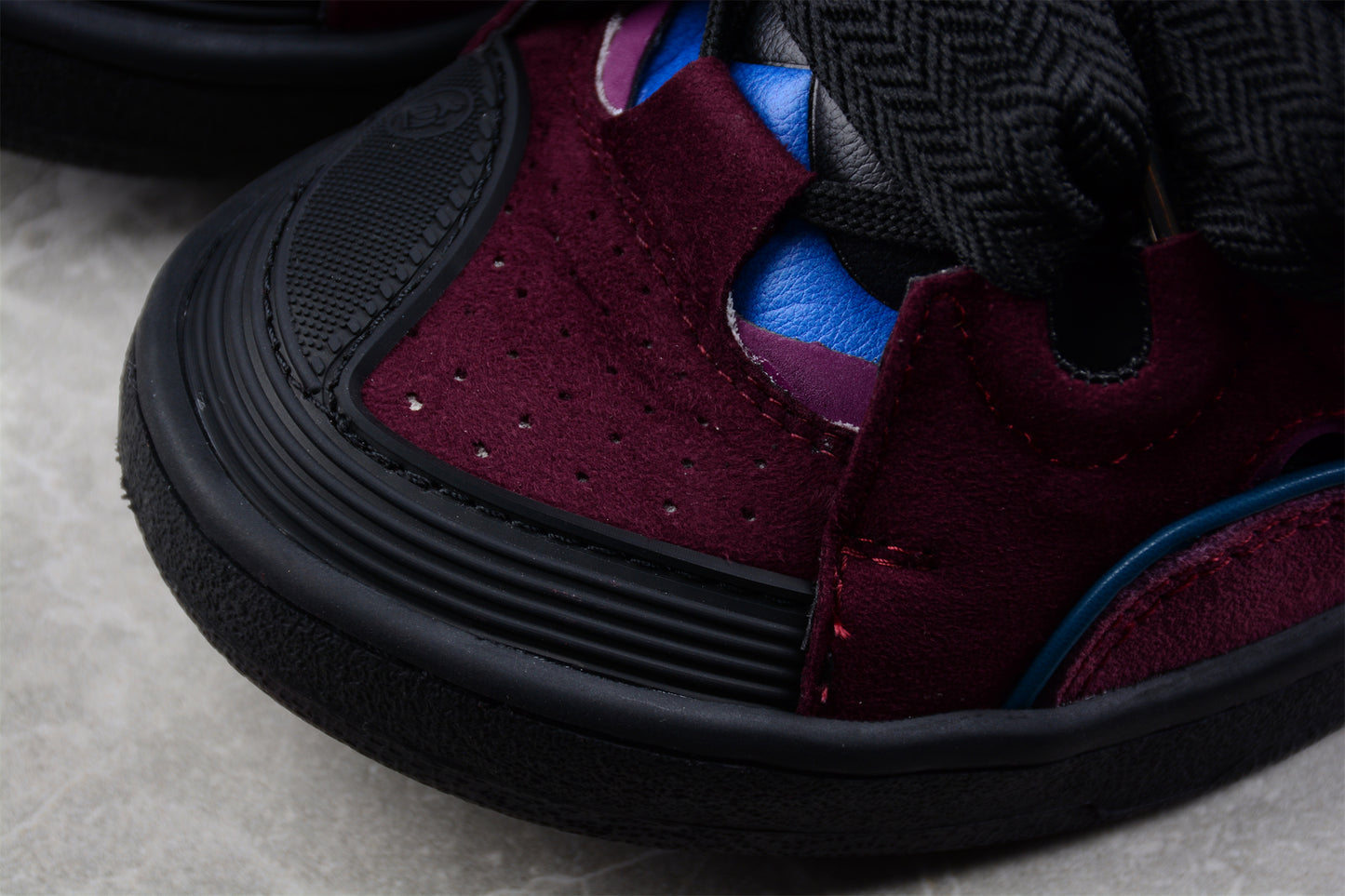 Lanvin x Batman Women's CURB Sneakers 'Raisin/Black'