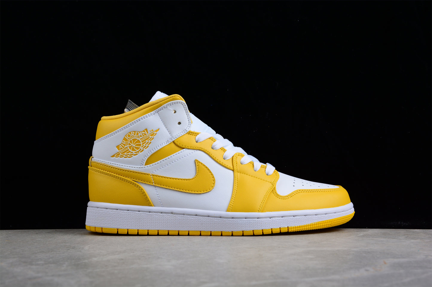 Nike Air Jordan 1 Mid 'University Gold White' - Best Reps Website 2025