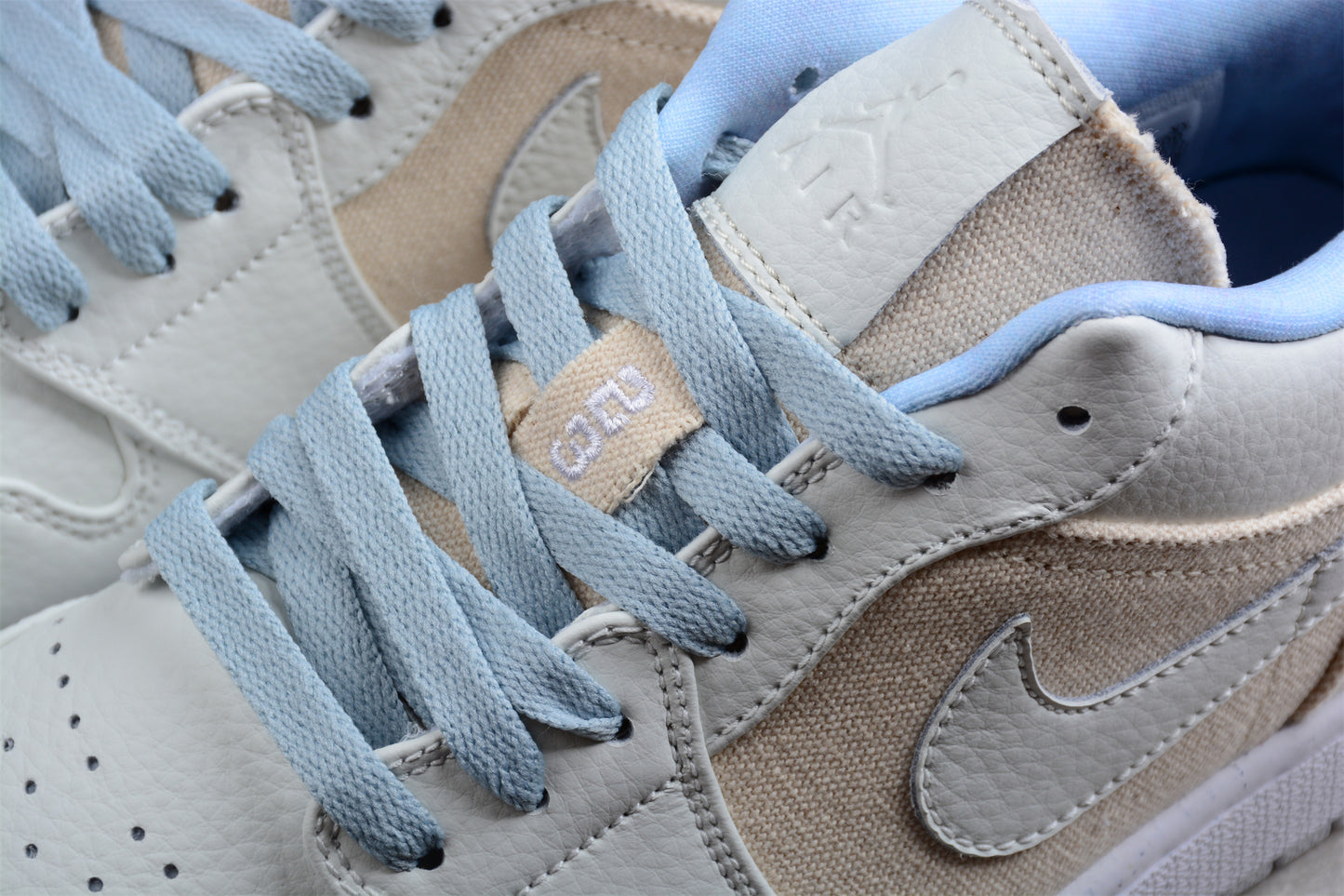 Women's Air Jordan 1 Low Canvas "Hemp/Sail" (DQ4151-500) - Best Reps Website 2025