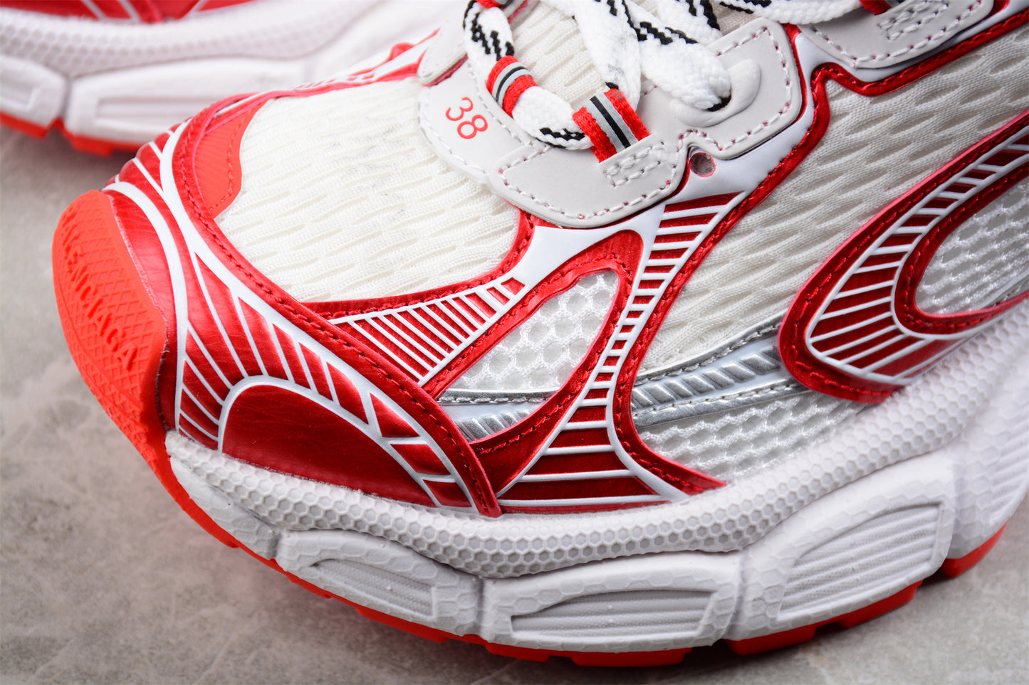 Balenciaga 3XL Sneaker – Worn-Out White/Red - Best Reps Website 2025