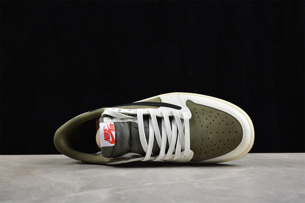 Air Jordan 1 Retro Low "TRAVIS SCOTT MEDIUM OLIVE" - Best Reps Website 2025