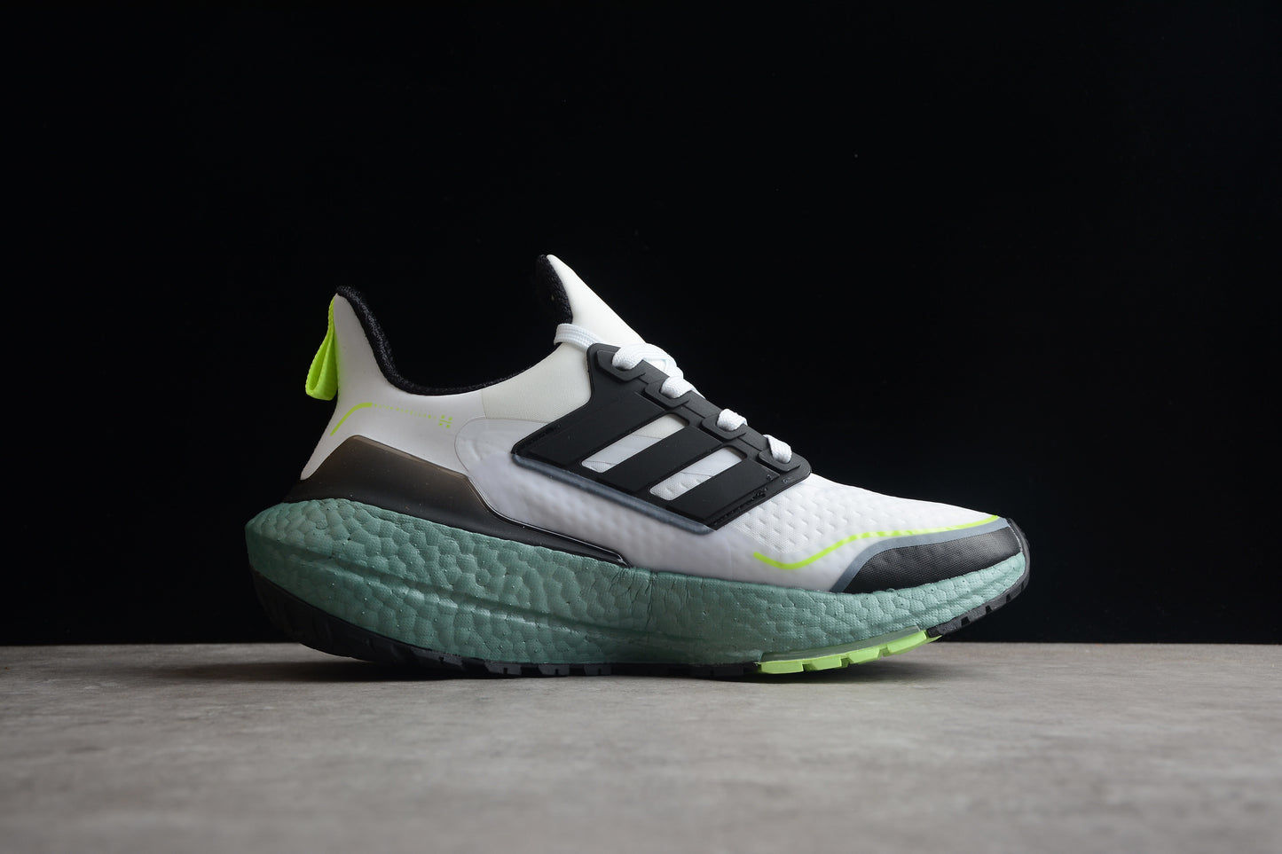adidas UltraBoost 21 COLD.RDY ‘White Signal Green’.