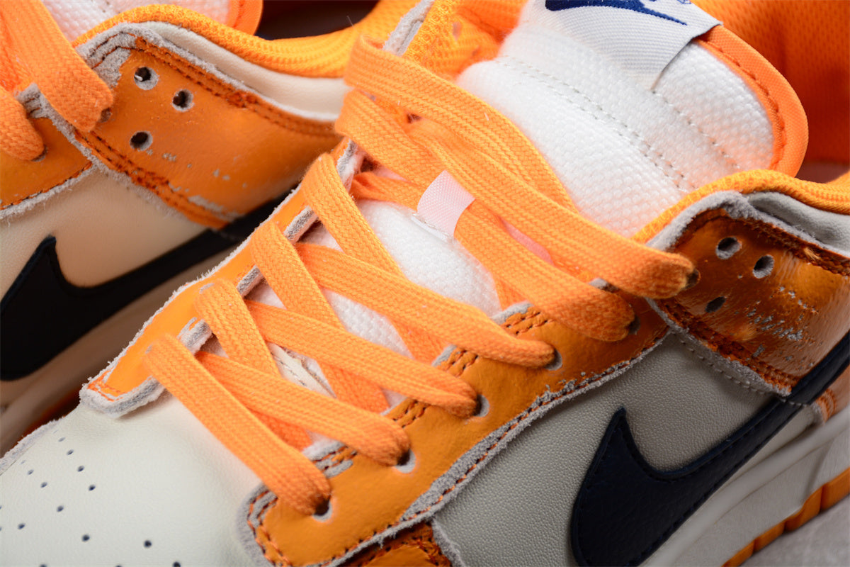 Nike Dunk Low "Wear and Tear" Orange